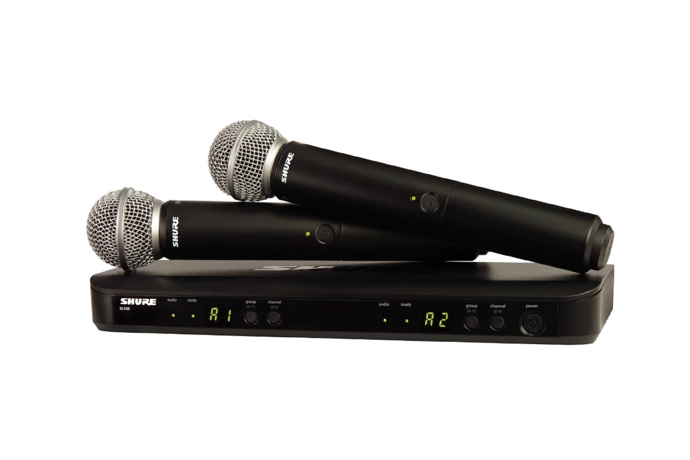 Shure BLX288E/SM58-S8 SM Dual Vocal-Funksystem mit zwei SM58