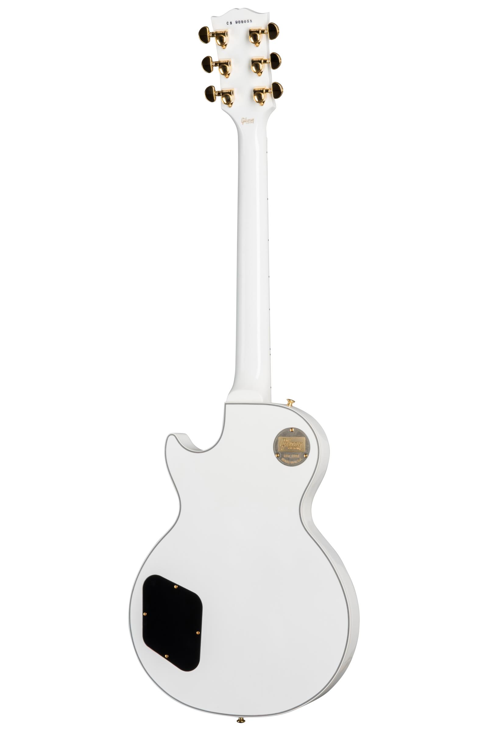 GIBSON Les Paul Custom Alpine White GH