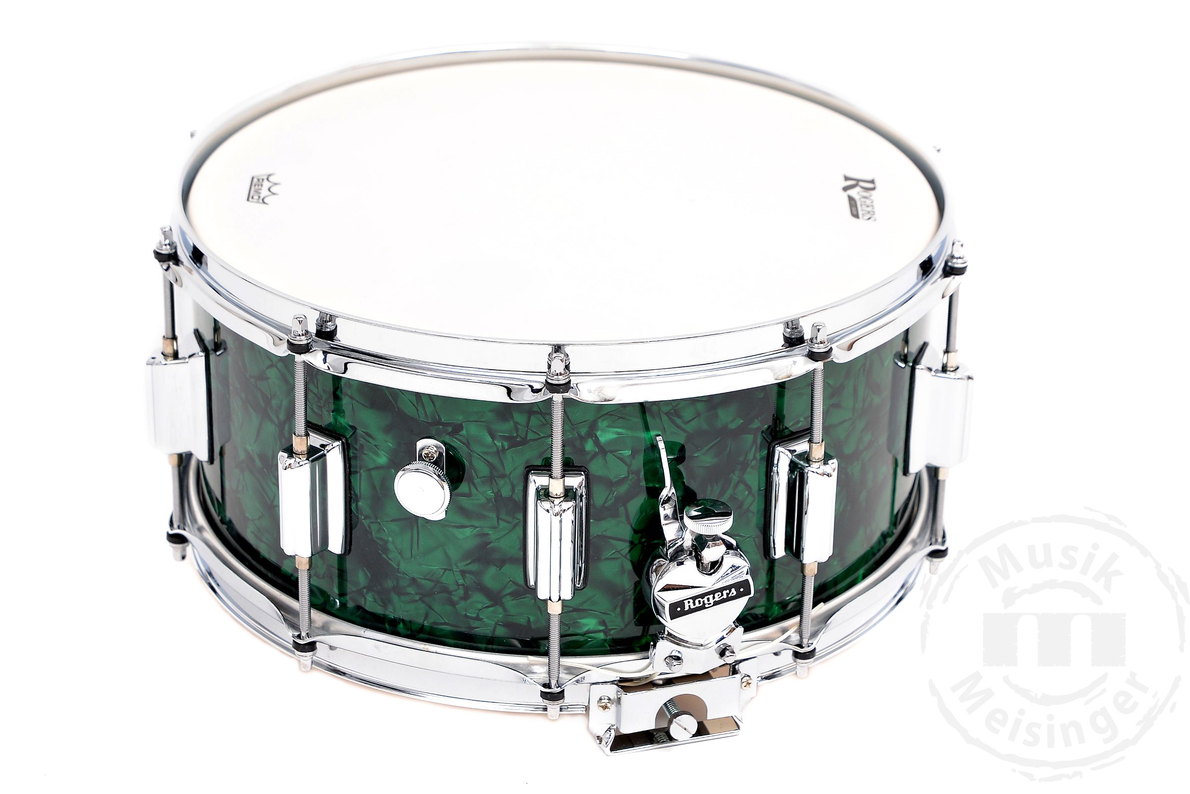 Rogers 14x6,5 Dyna-Sonic Snare Green Marine Pearl