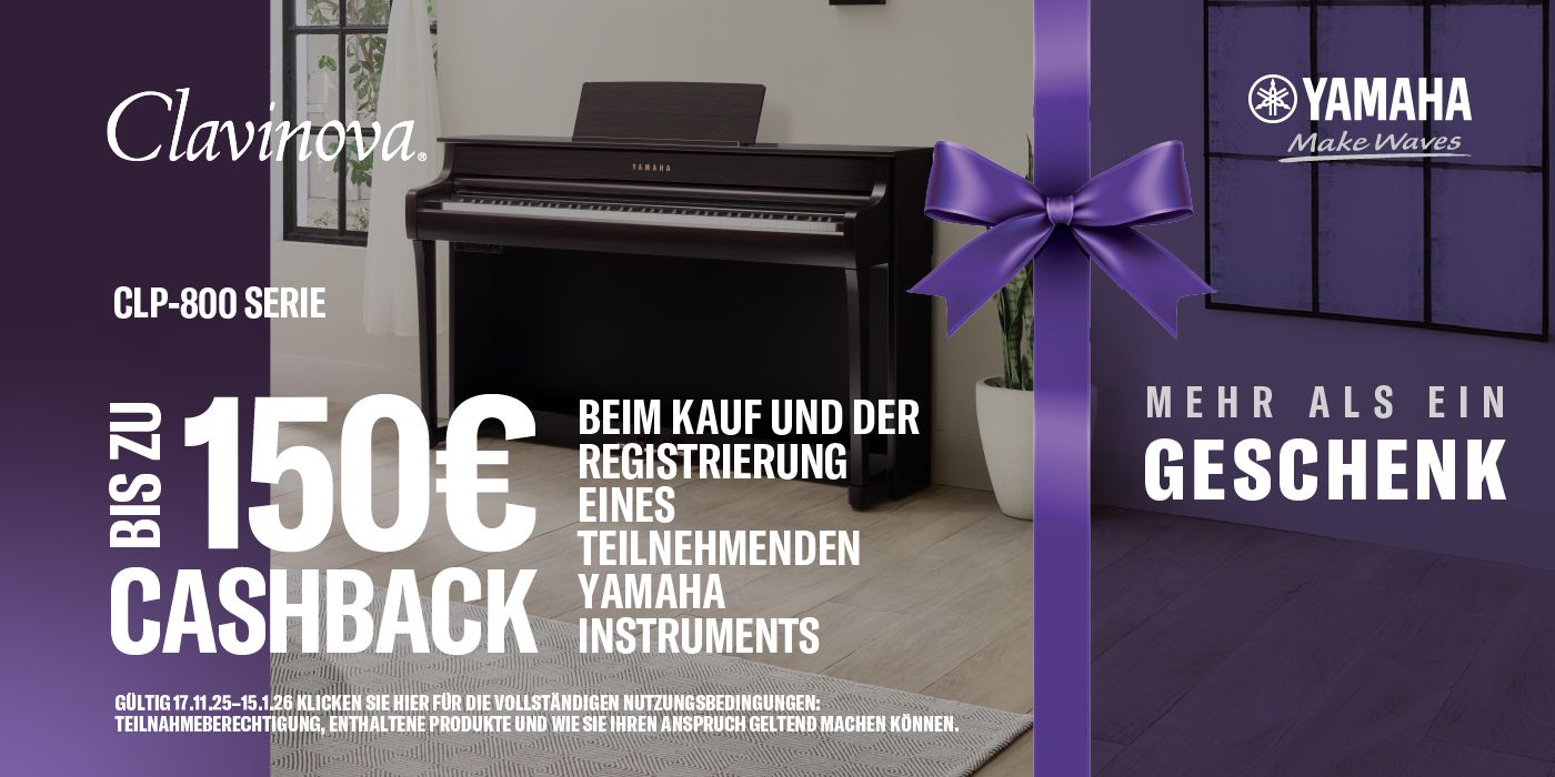 Yamaha CLP 845 B schwarz matt