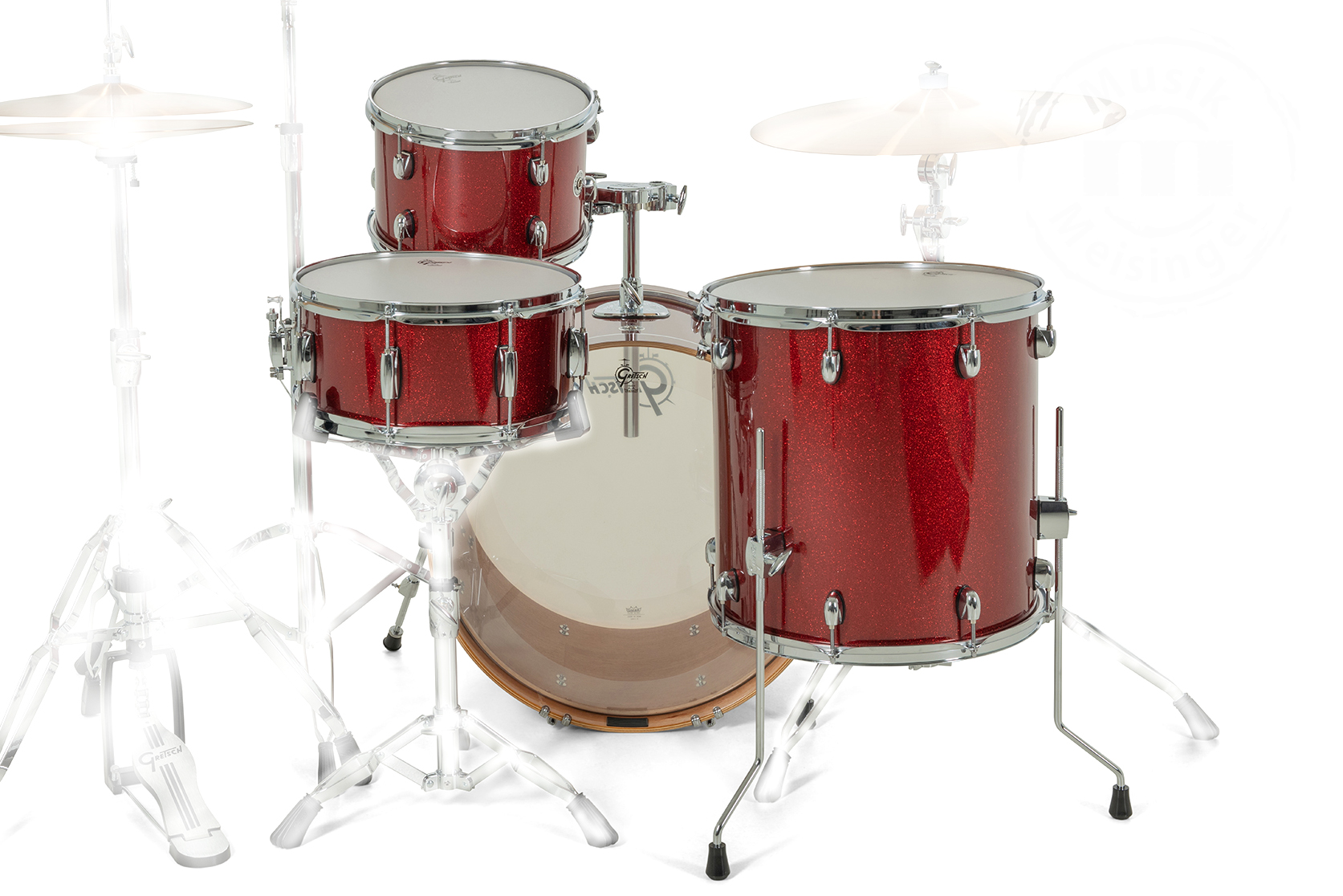 Gretsch Catalina Club 18BD/12T/14FT/14SD Dark Cherry Sparkle