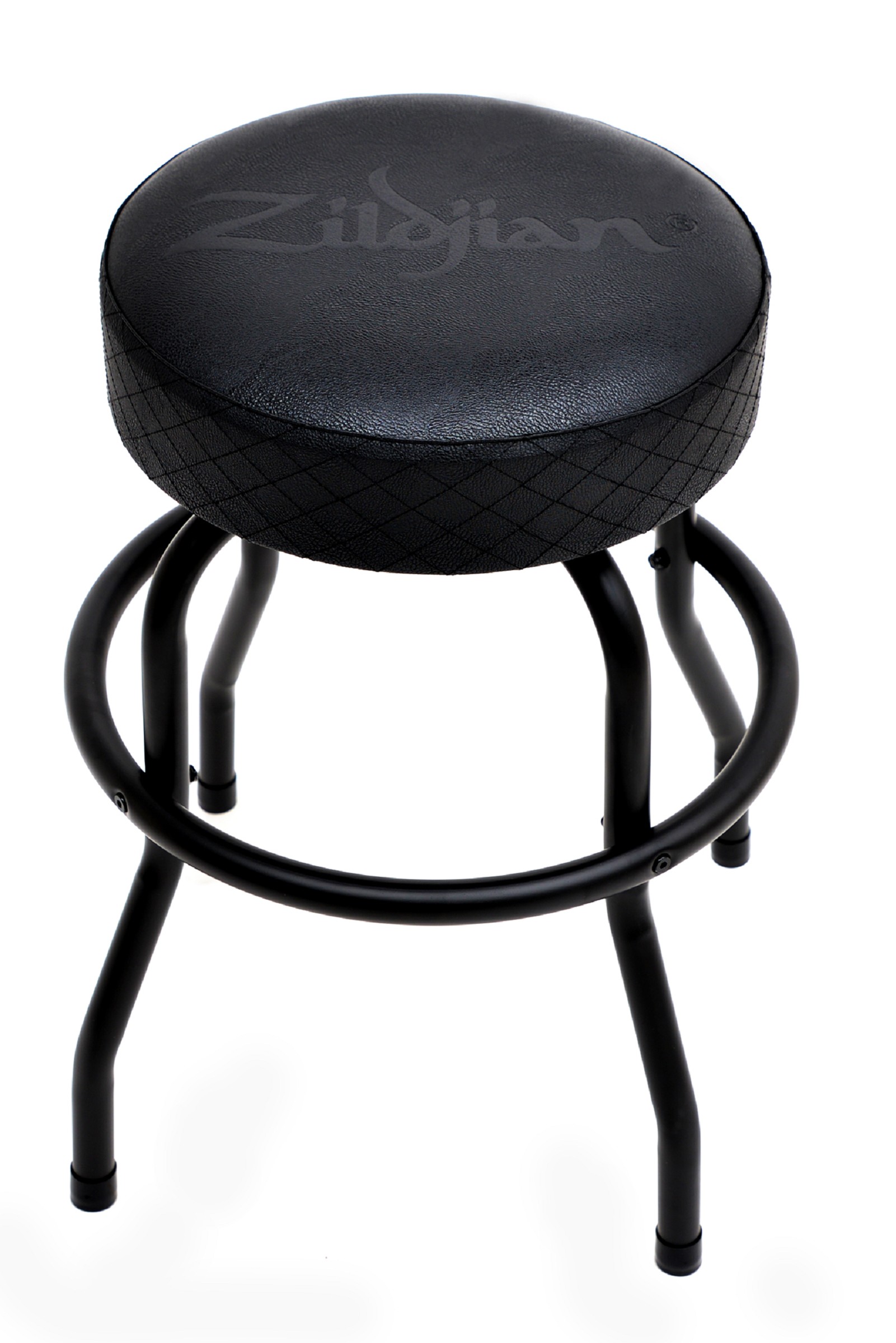 Zildjian Barstool 24" Barhocker schwarz mit grauem Logo