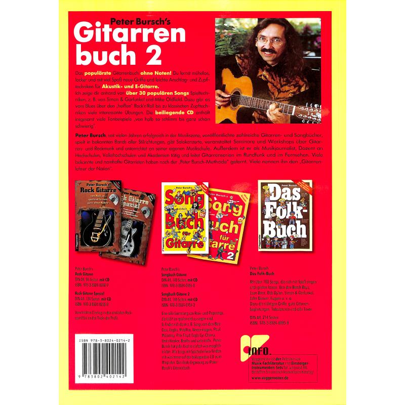 Peter Bursch Gitarrenbuch Band II