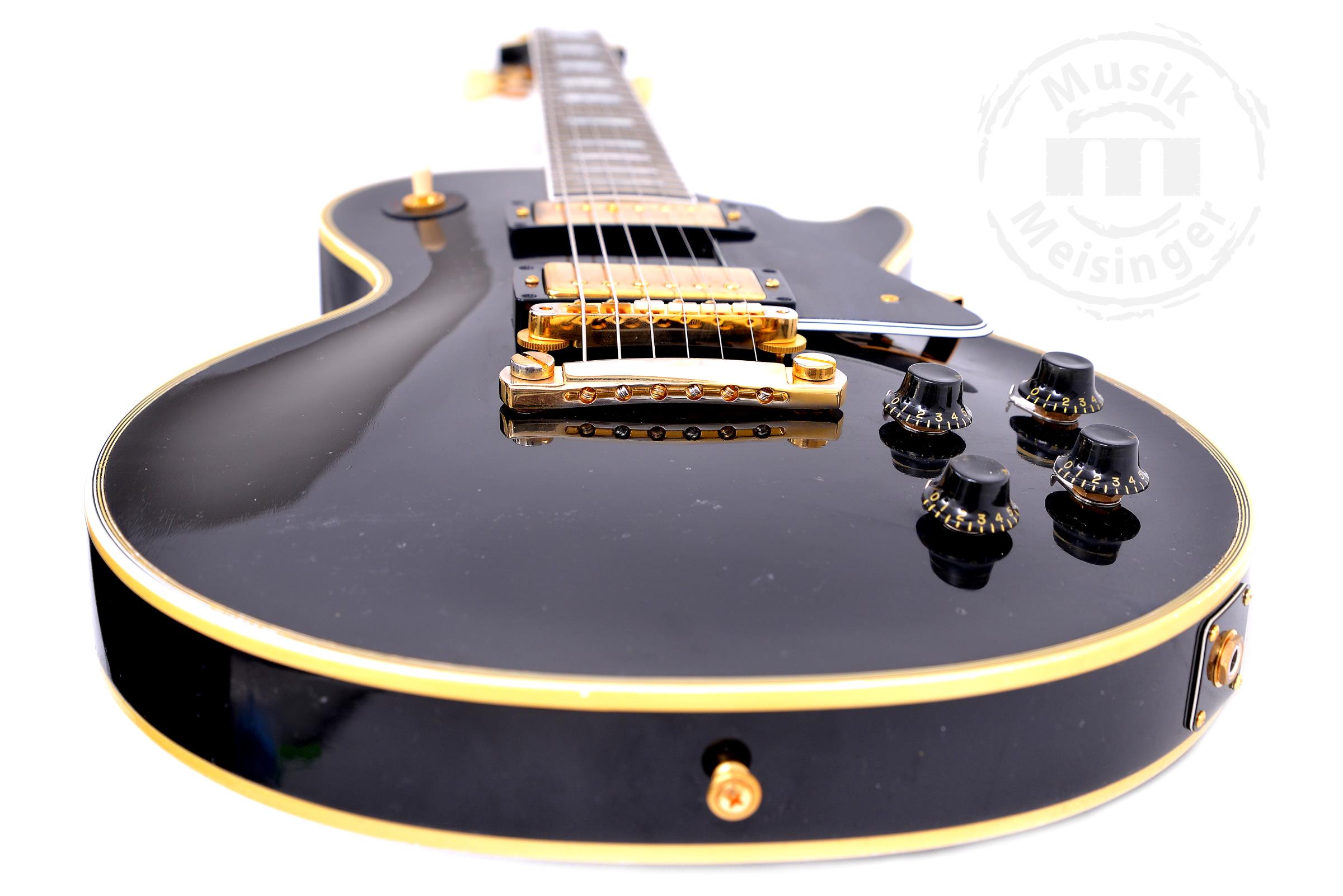 GIBSON 57 Les Paul Custom Ebony Murphy Lab Light Aged GH