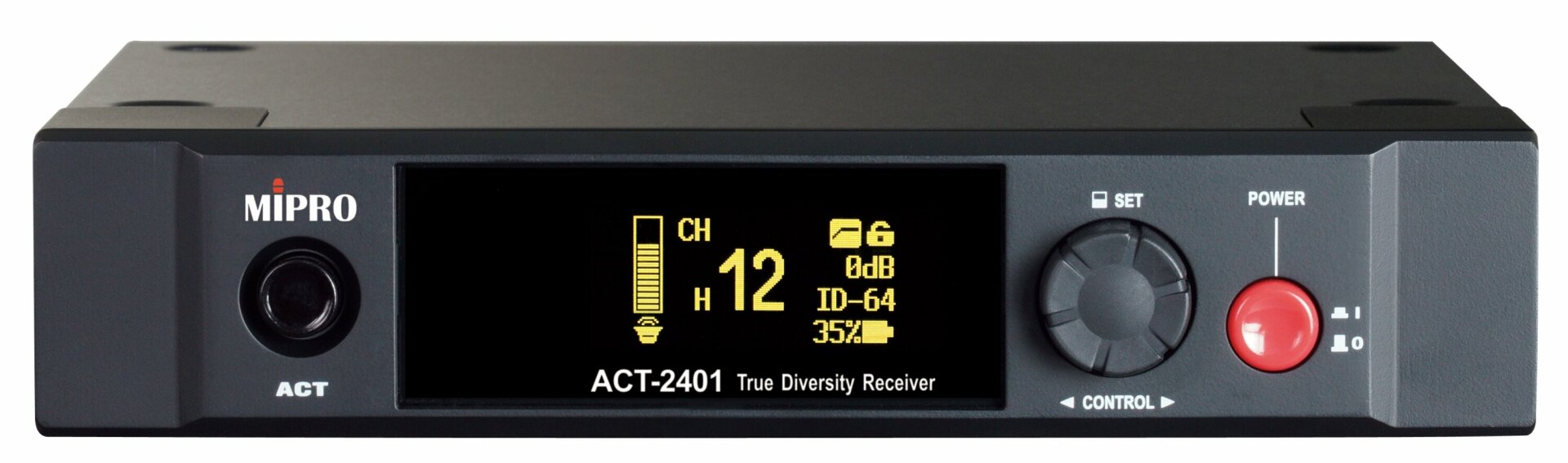 Mipro ACT-2401 Digitaler 1-Kanal Empfänger 2,4 GHz