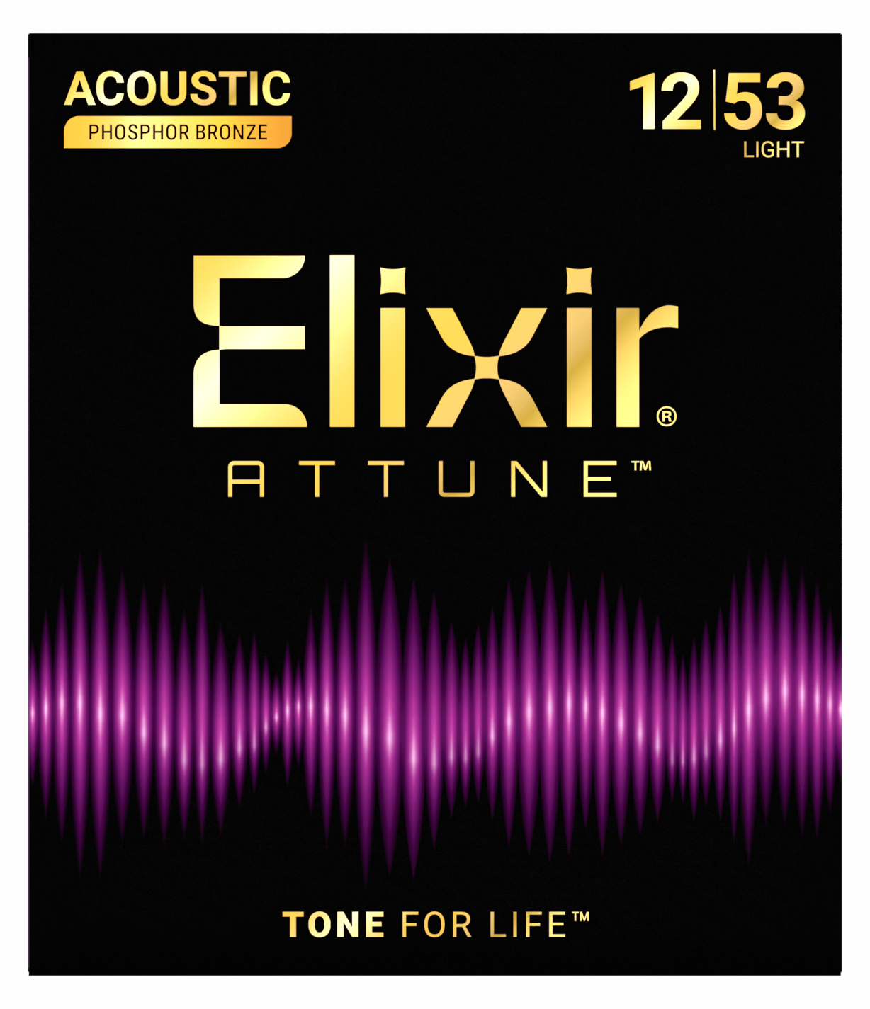 ELIXIR ATTUNE Light Phosphor Bronze