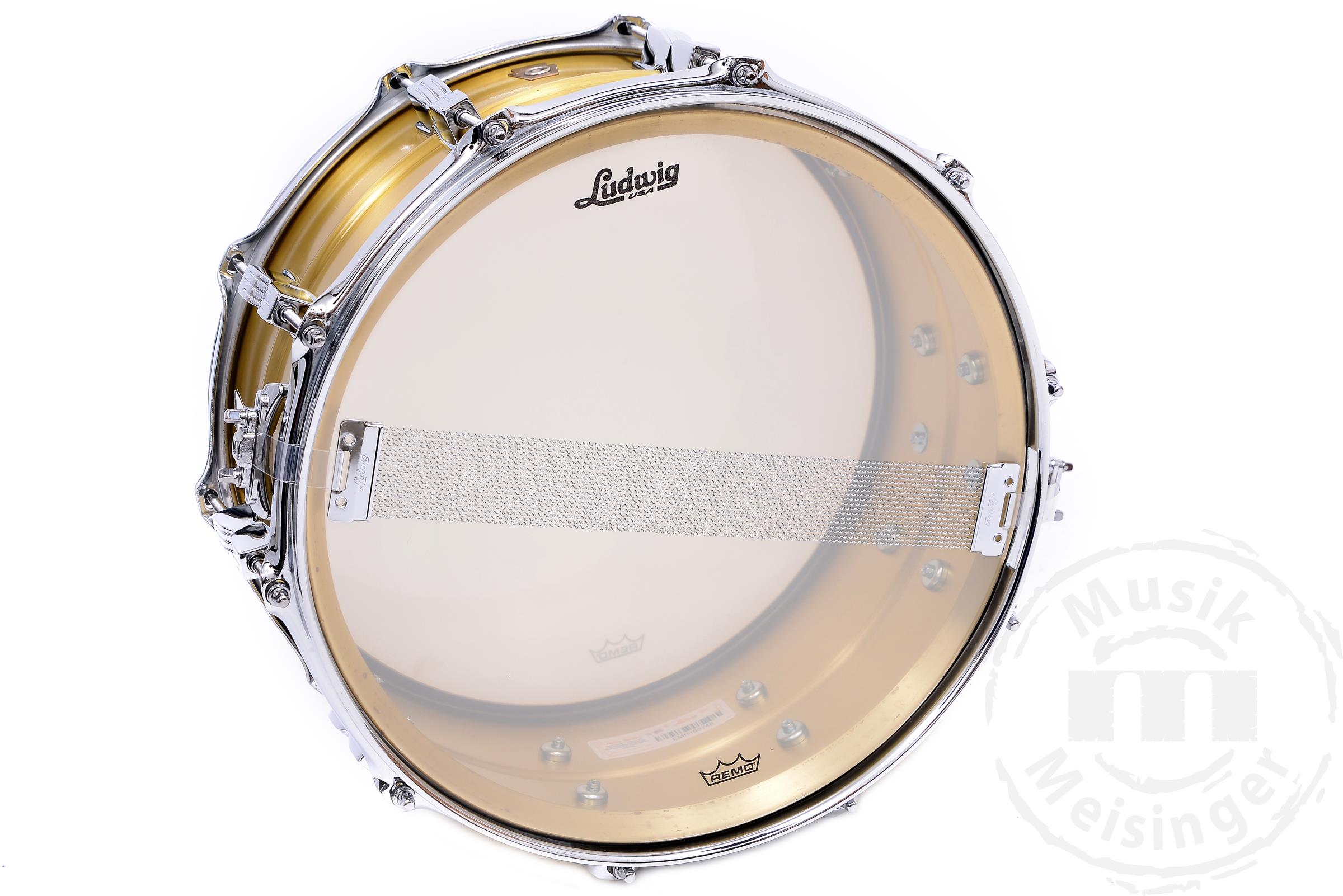 Ludwig LB654BM 14"x6,5" Acrolite Brass Snare