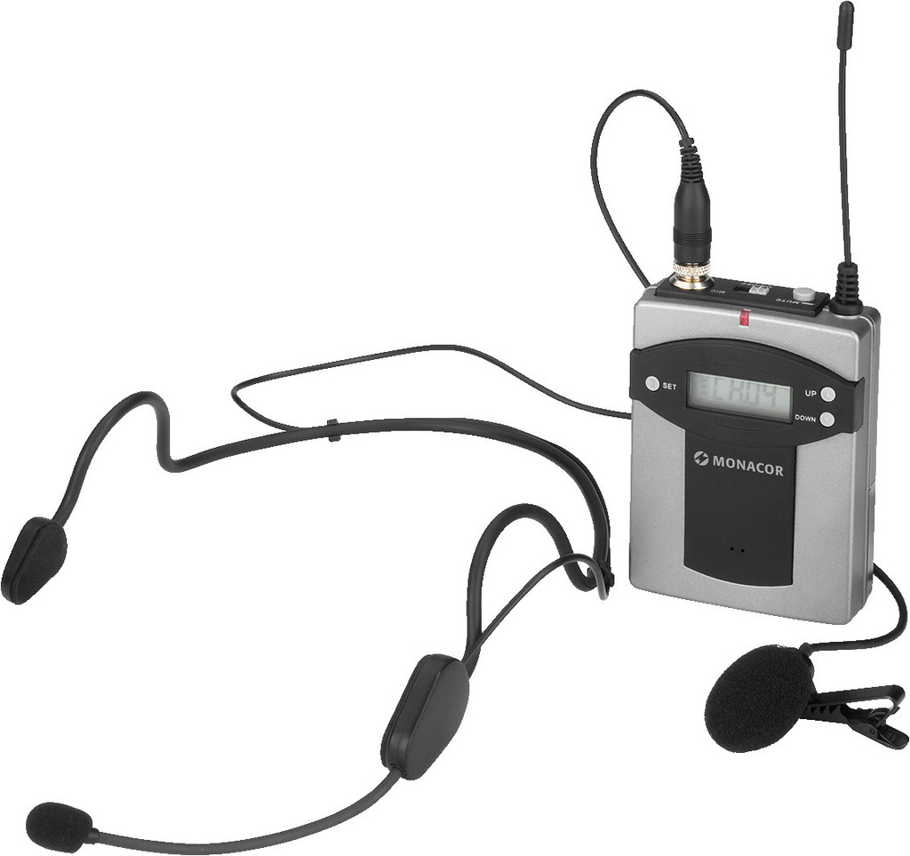 Monacor TXA-800HSE (mit Headset & Krawattenmikrofon)