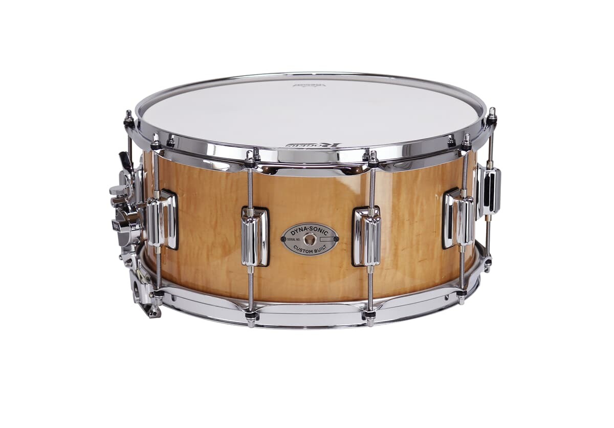 Rogers 14x6,5 Dyna-Sonic Snare Curly Maple Rogers 14x6,5 Dyna-Sonic Snare Curly Maple
