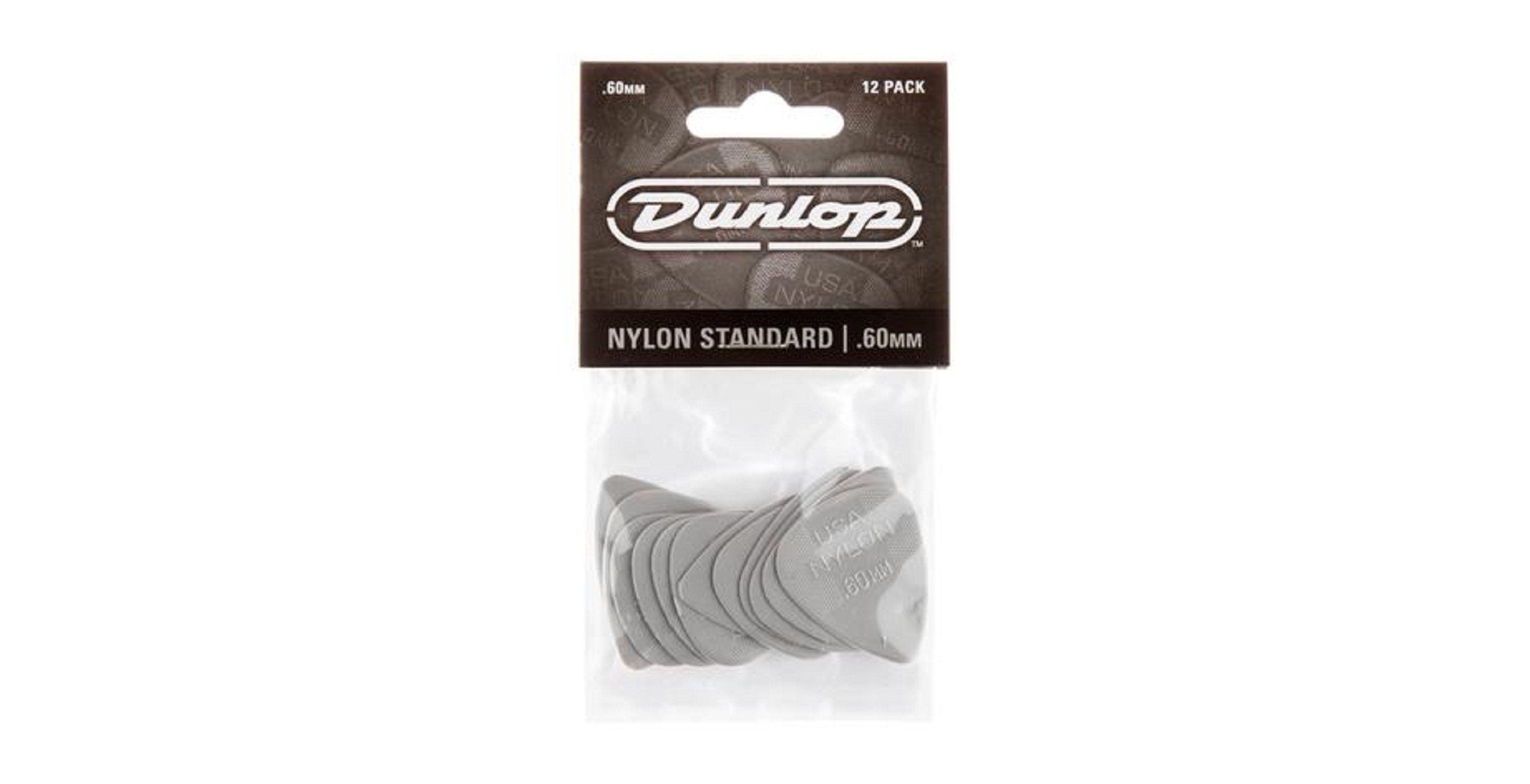 DUNLOP Nylon Standard 0.60 mm (12 Stück) DUNLOP Nylon Standard 0.60 mm (12 Stück)