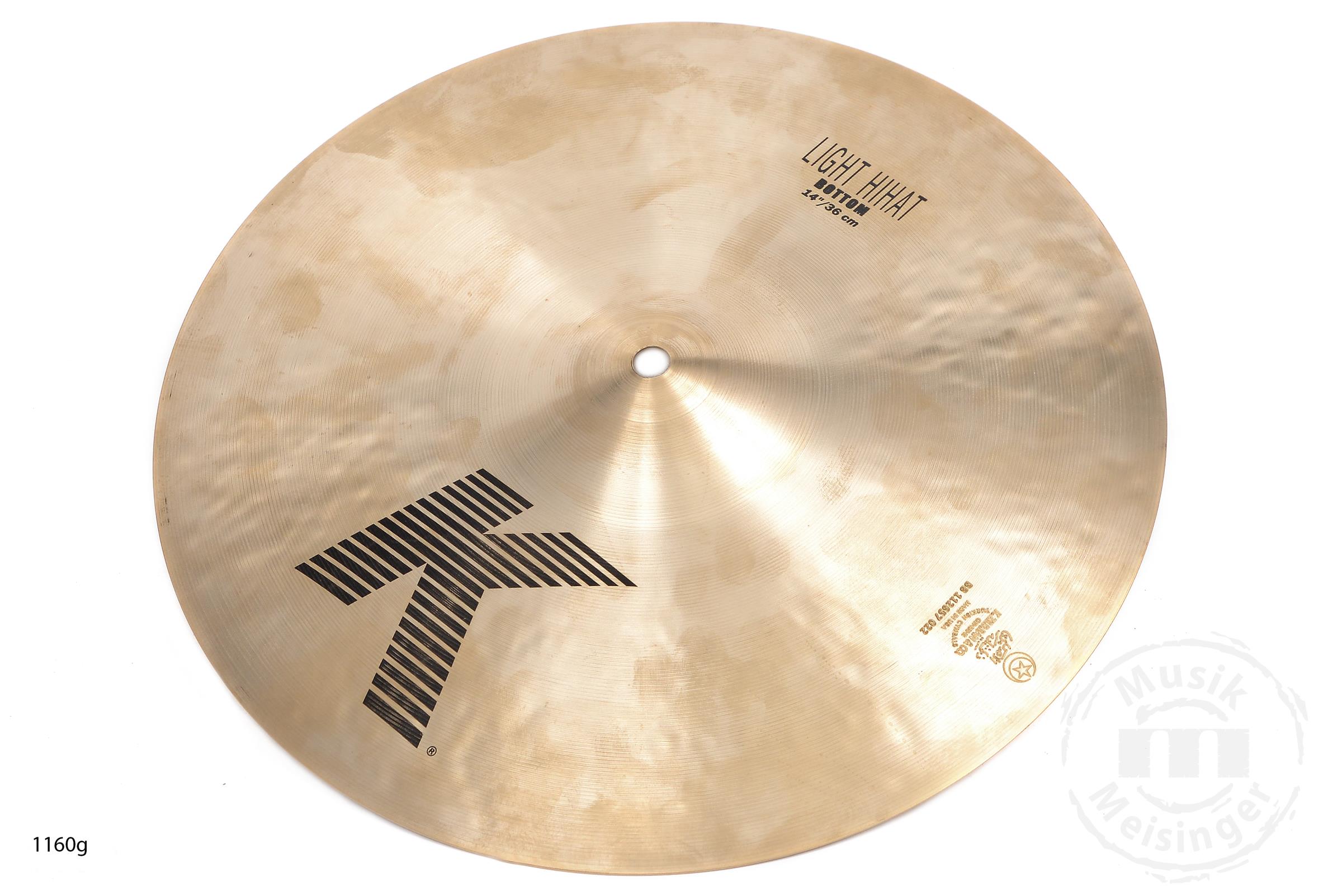 Zildjian K Light Hats 14"  Bottom!