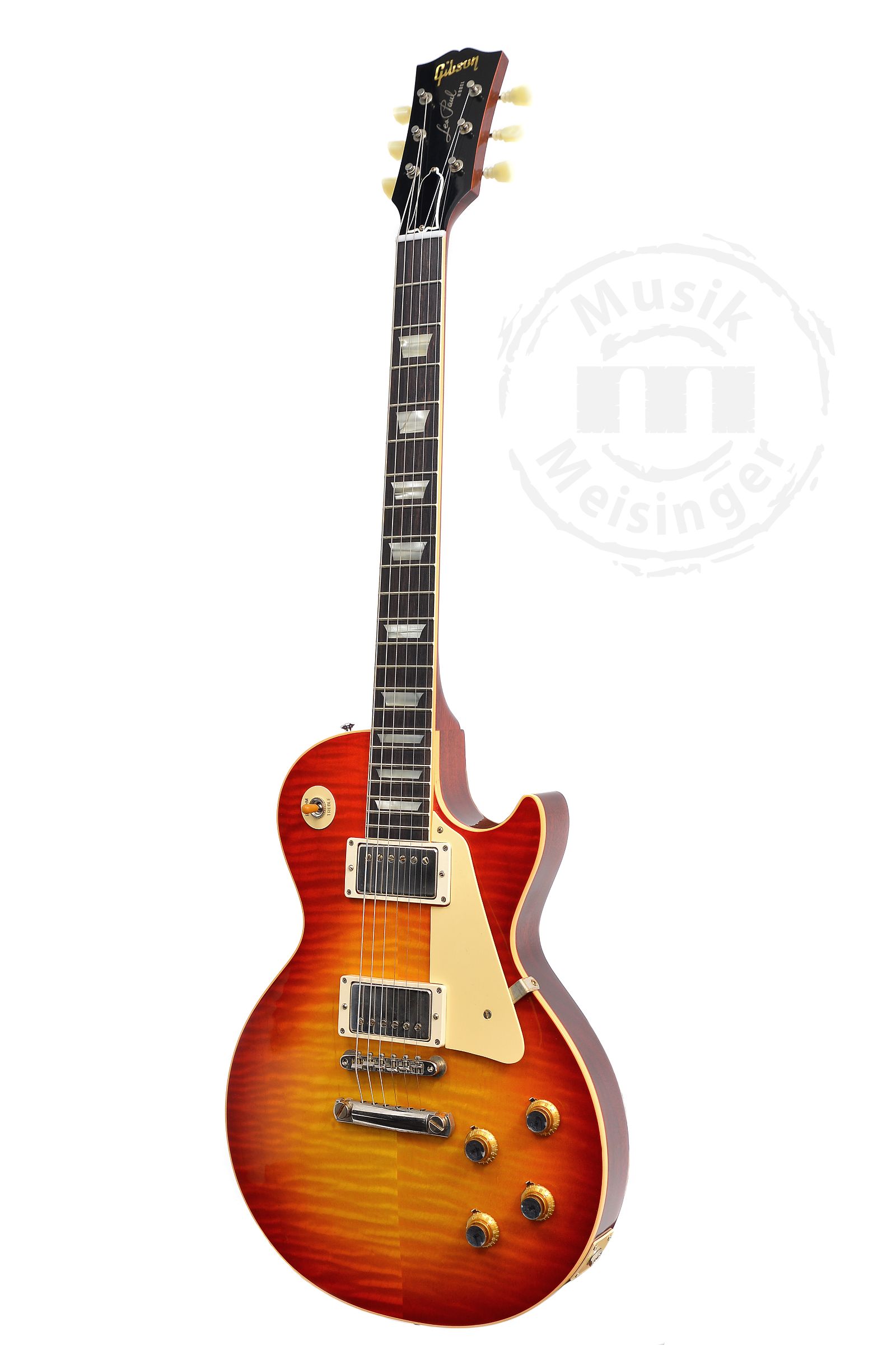 GIBSON 1960 Les Paul Standard Reissue VOS Washed Cherry Sunburst