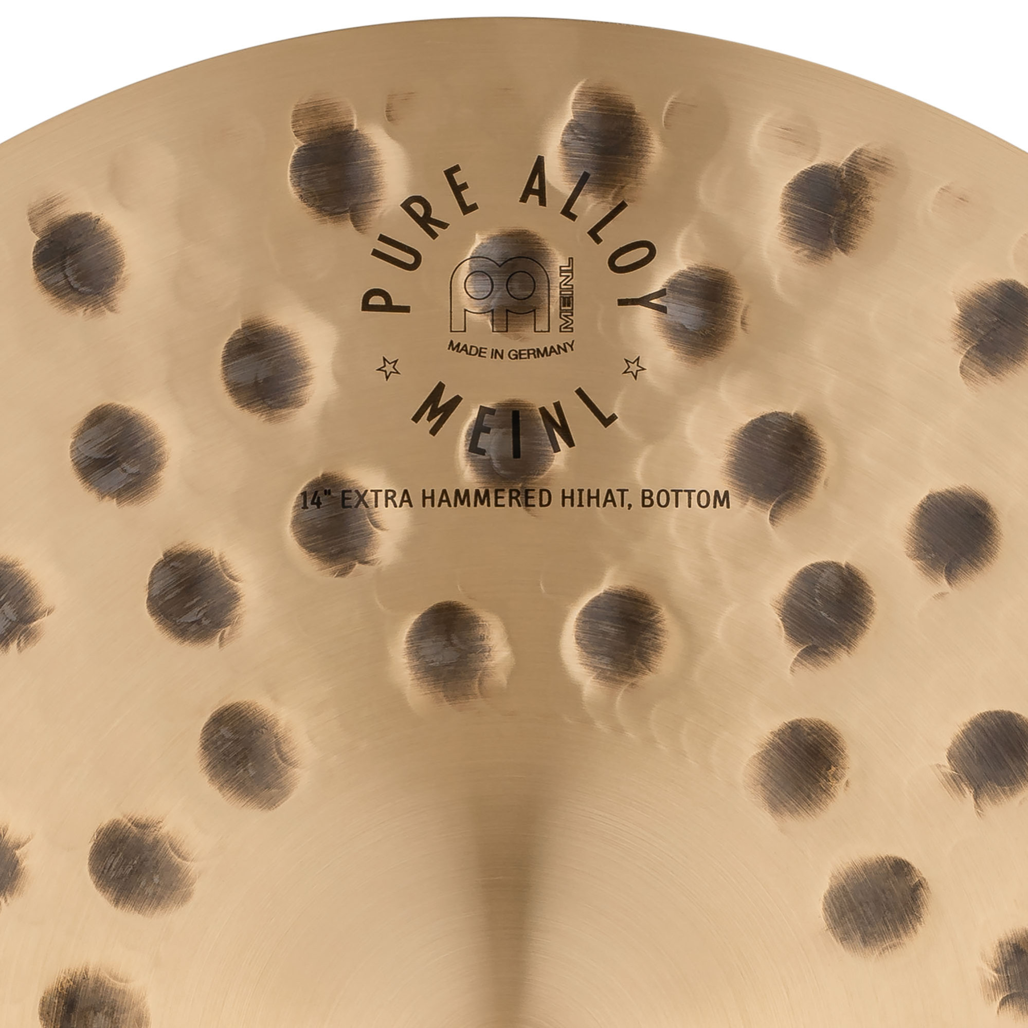 Meinl Pure Alloy 14" Extra Hammered Hihat