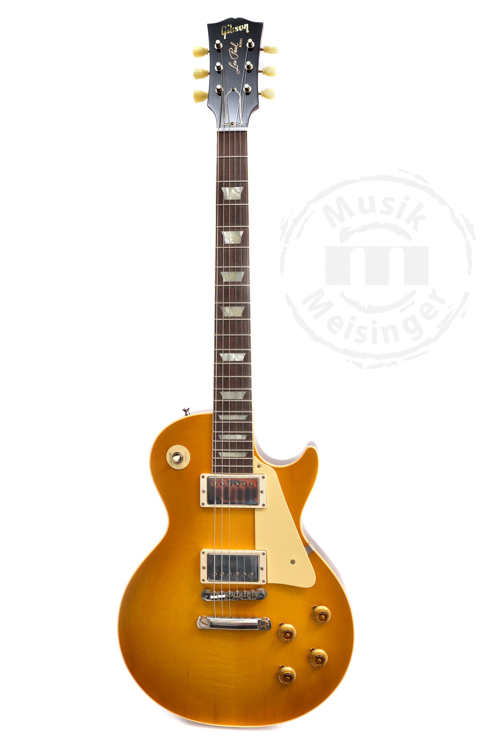 GIBSON 1958 Les Paul Standard Reissue VOS Lemon Burst