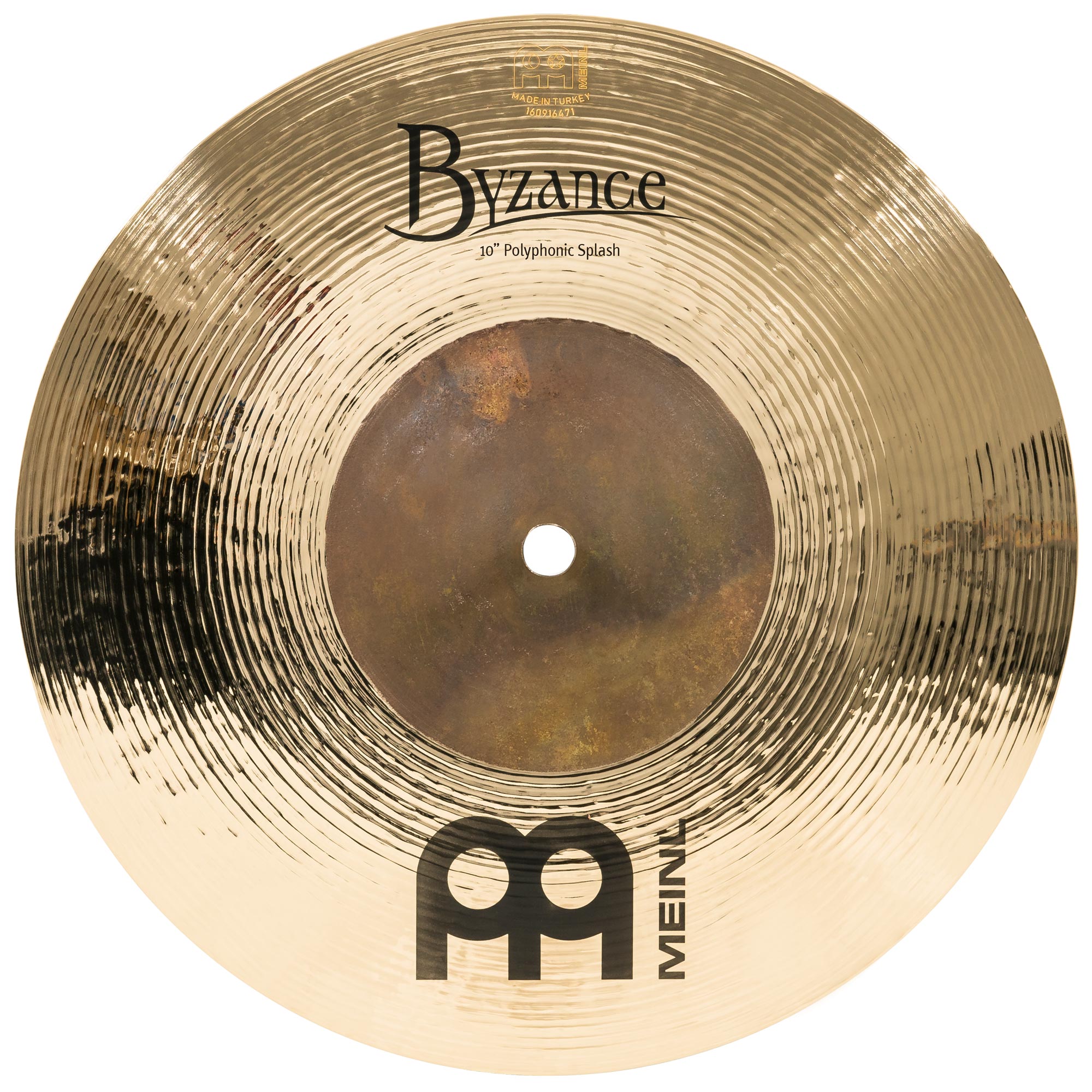 Meinl Byzance 10" Polyphonic Splash Brilliant