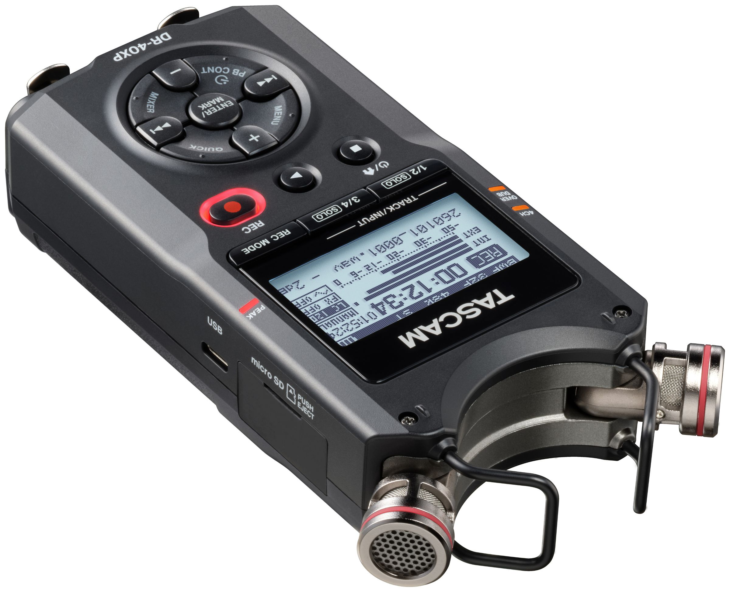 Tascam DR-40X 4-Spur-Handheld-Recorder