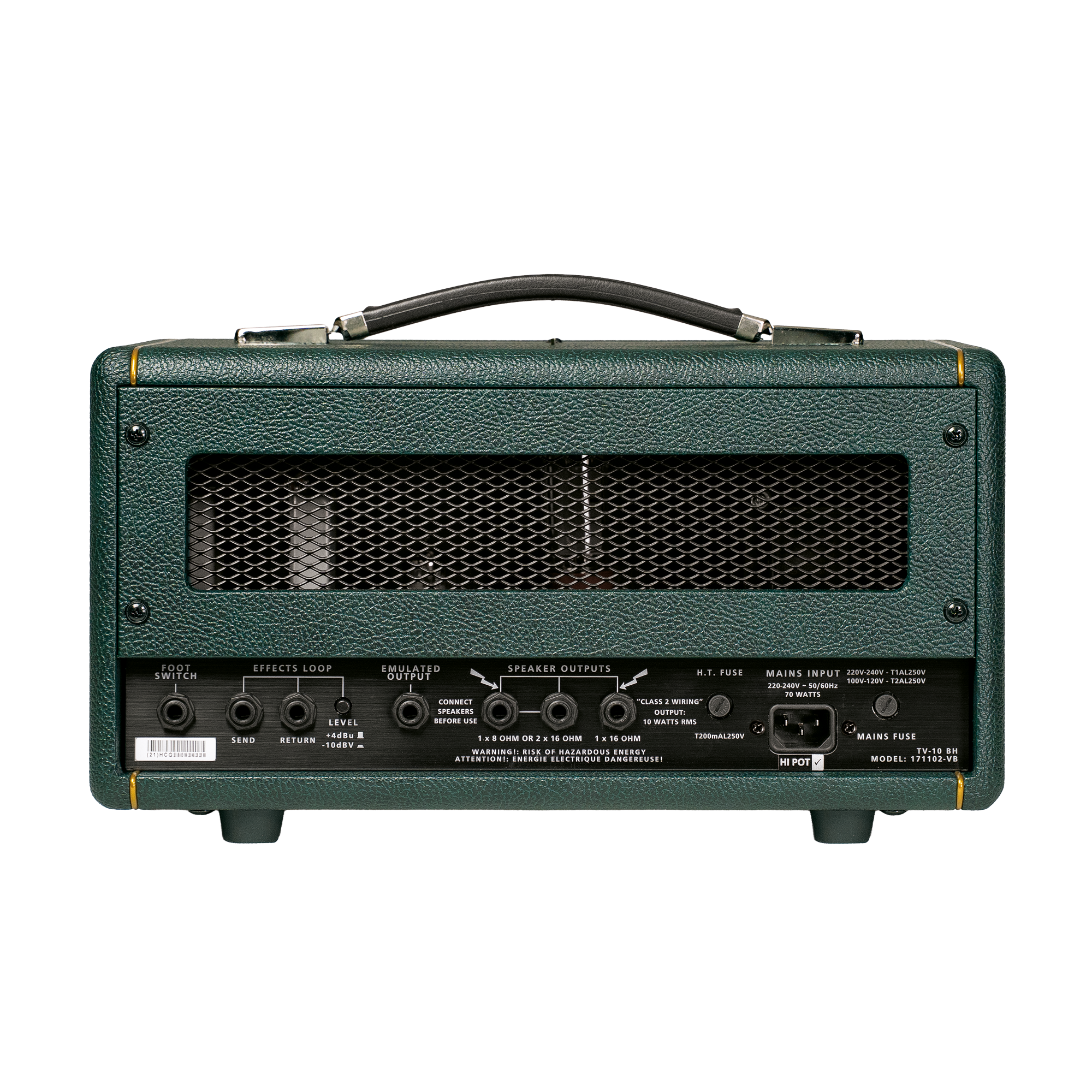 BLACKSTAR TV-10 B EL34 Head 10W Olive