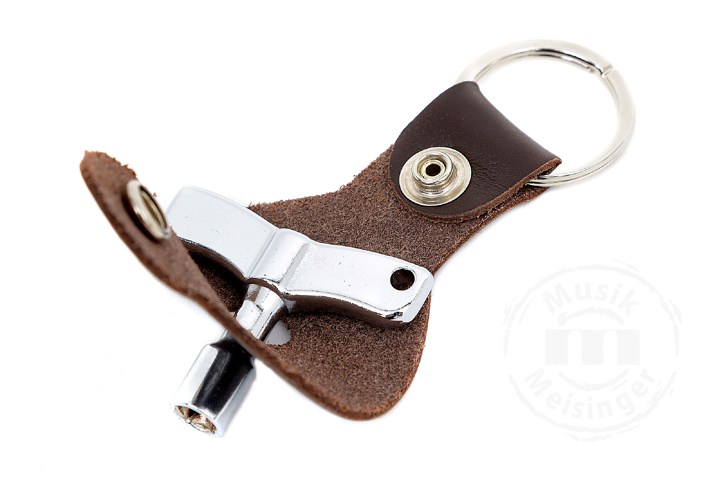 M-Etui Drum Key Holder Brown