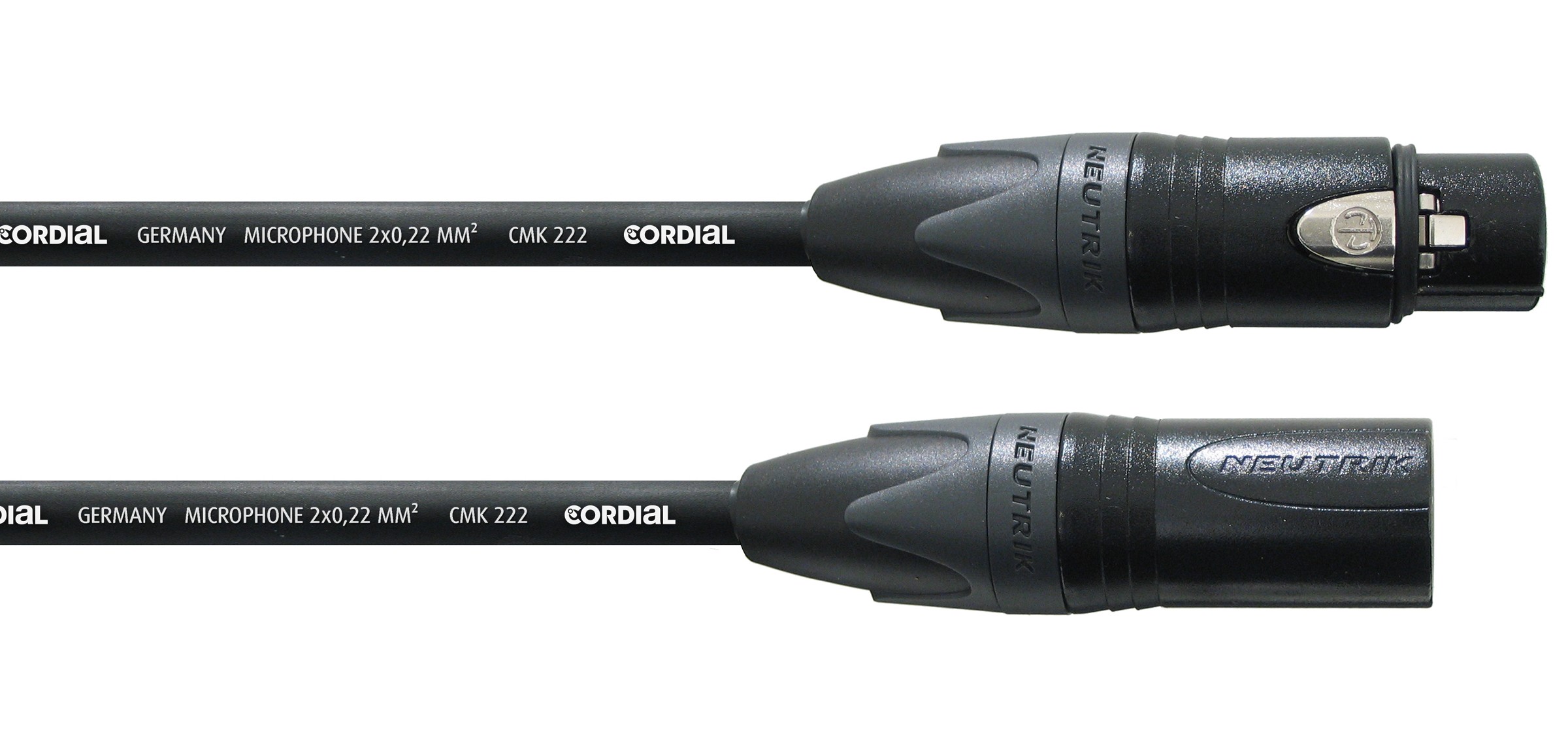 Cordial CPM 3 FM; 3m, black Cordial CPM 3 FM; 3m, black