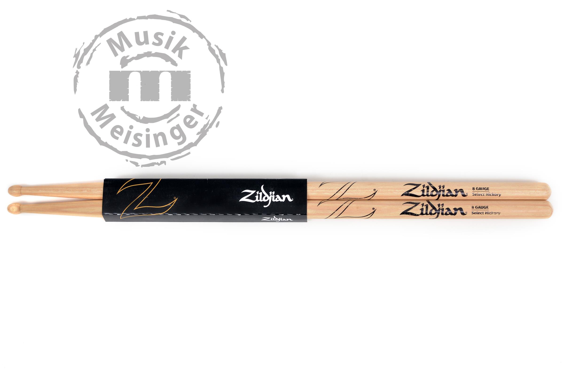 Zildjian Sticks Gauge Serie ZG8 Hickory Wood