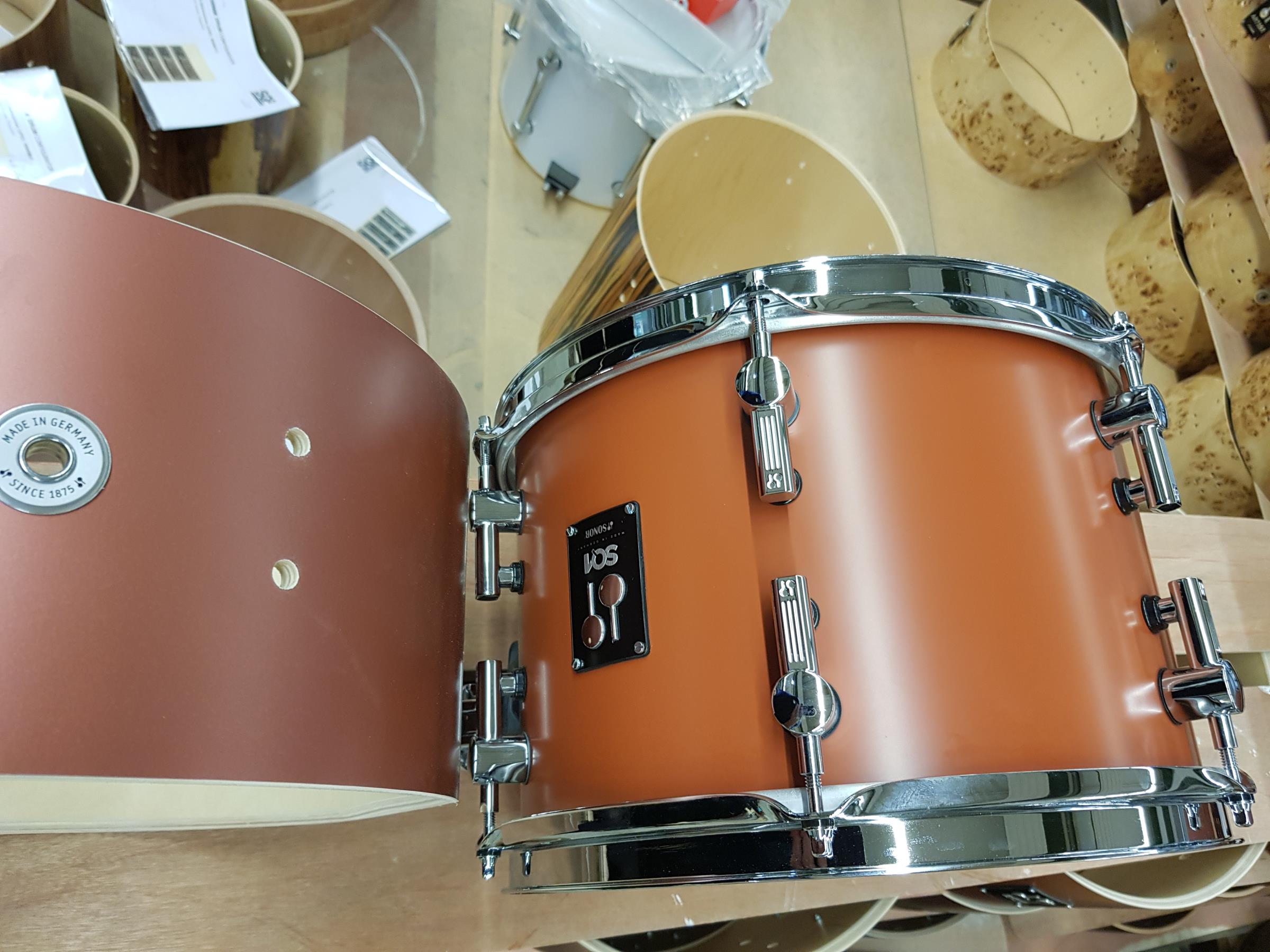 Sonor SQ1 Shell Set 22BD/12T/16FT Satin Copper (Prototyp)