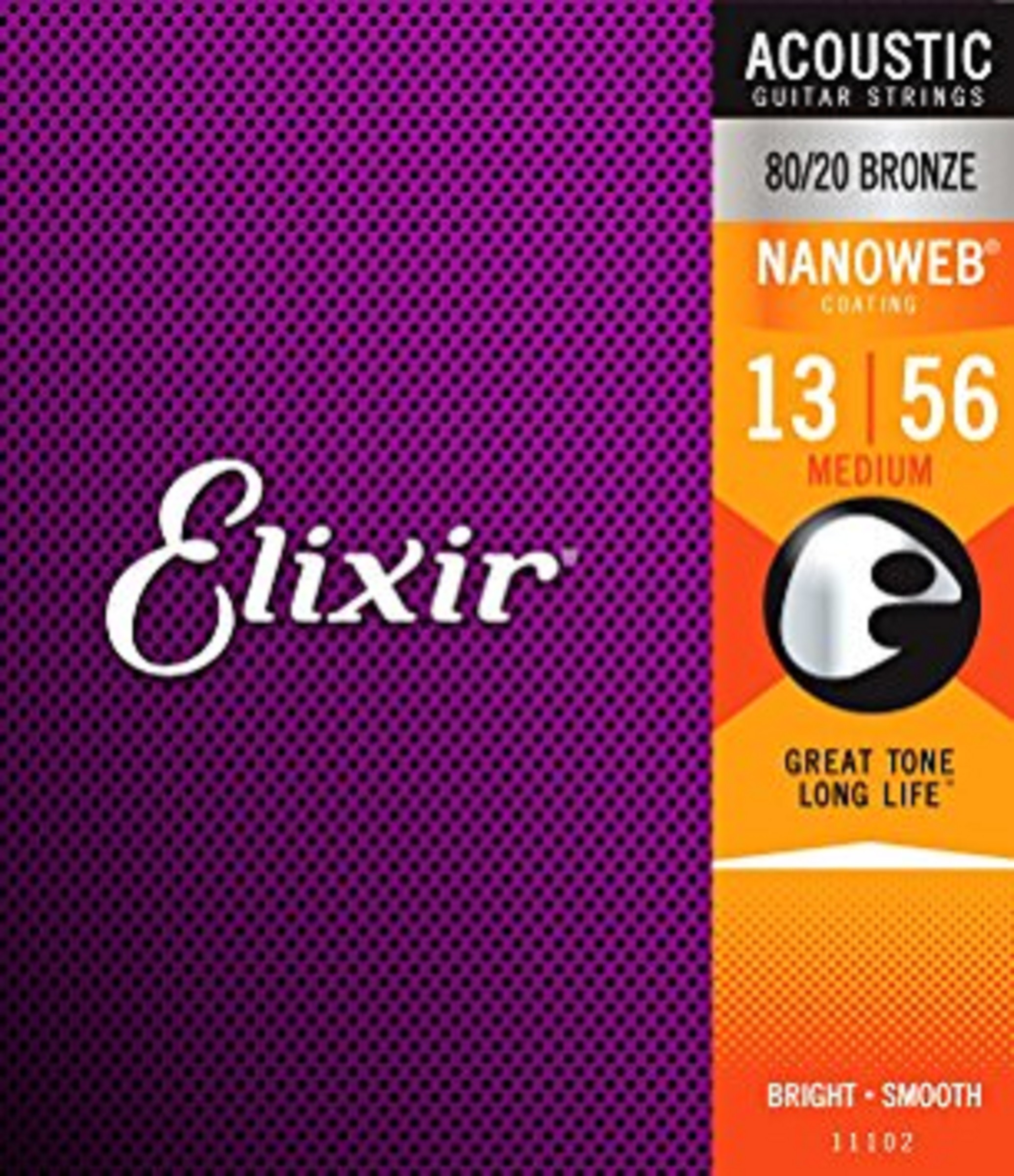 Elixir 11102 Nanoweb Medium 80/20 013-056