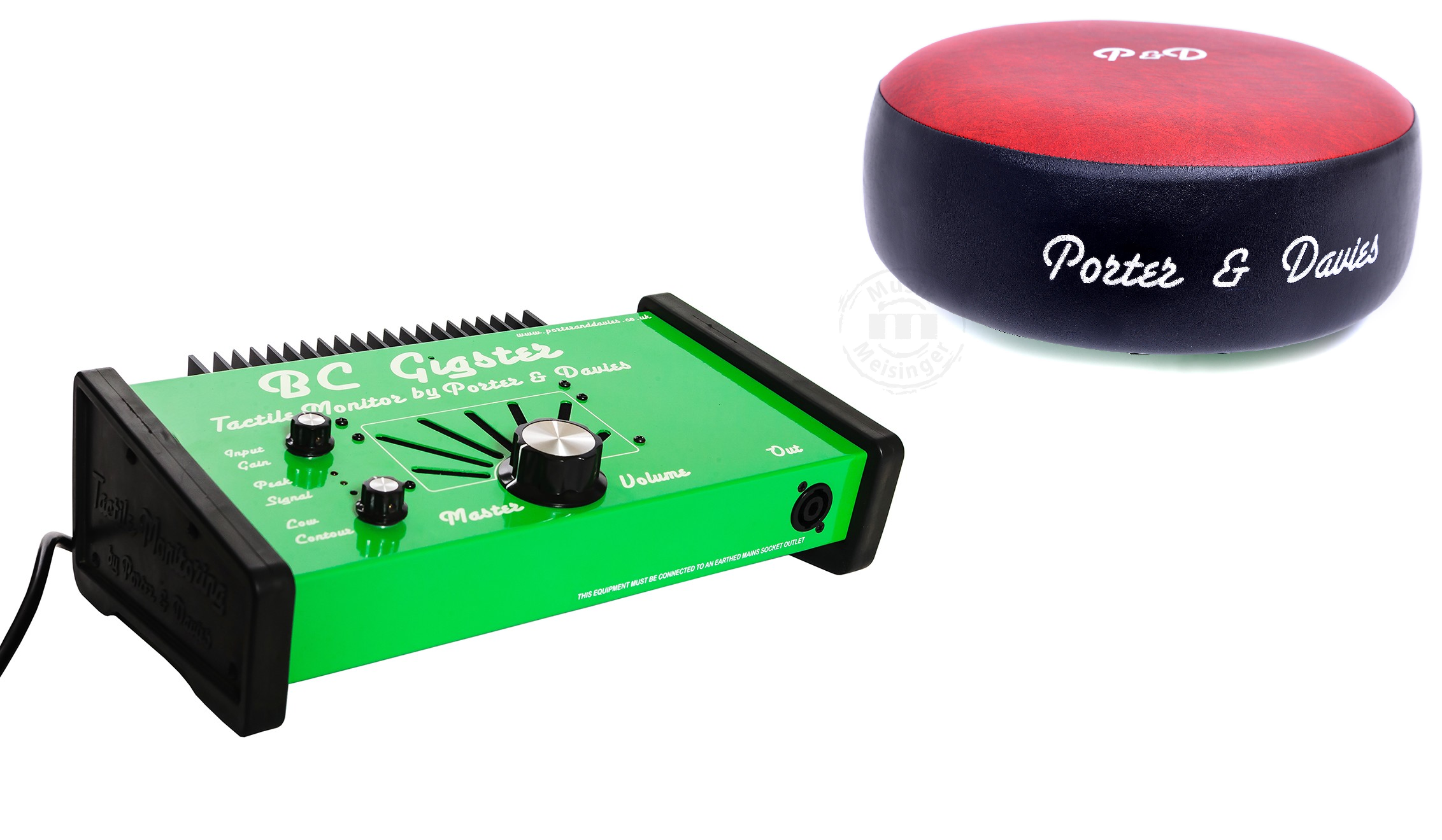Porter & Davies BC Gigster - mit - Red/Black MM Edt. - Round