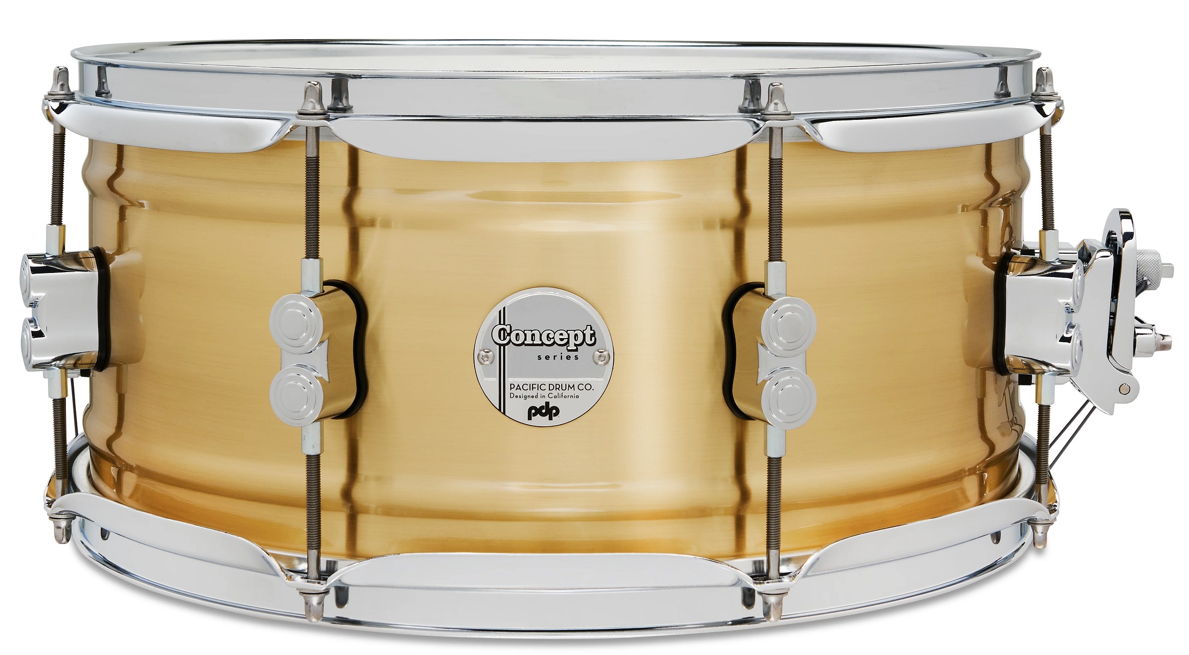 PDP Concept Brushed Brass Snare 14"x6,5"