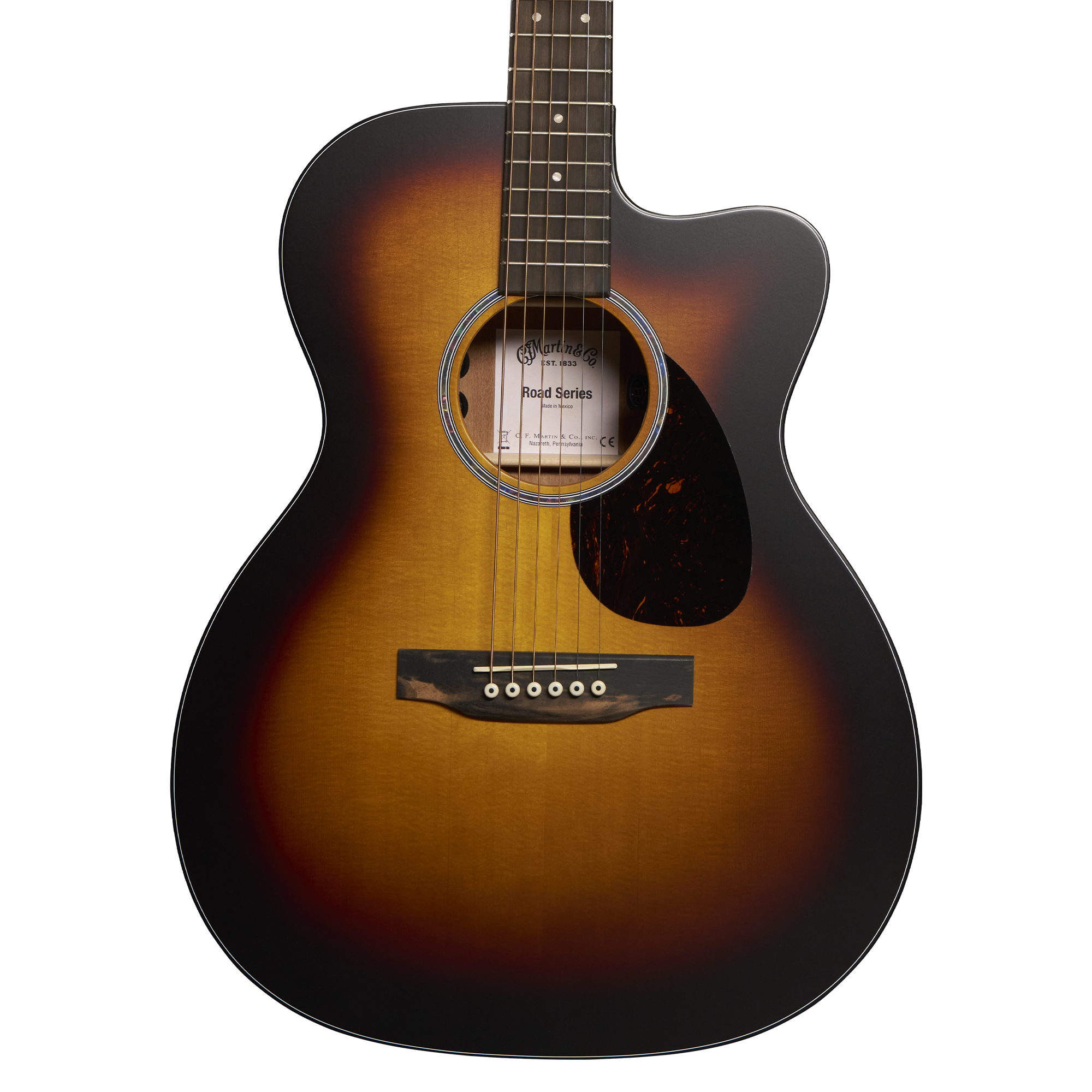 MARTIN GUITARS OMC-10E Modern, Burst