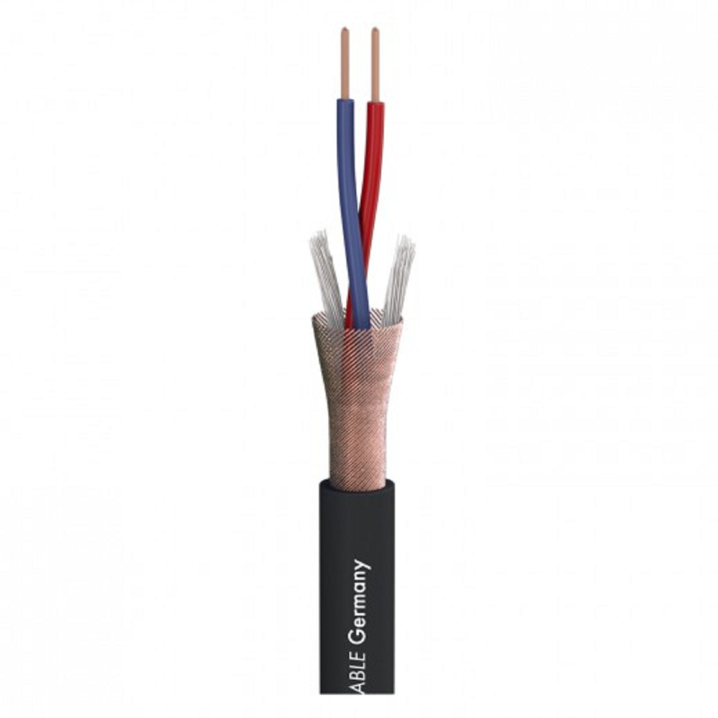 Sommer Cable 200-0001 1m SC-Stage22 2x0.22mm² PVC schwarz