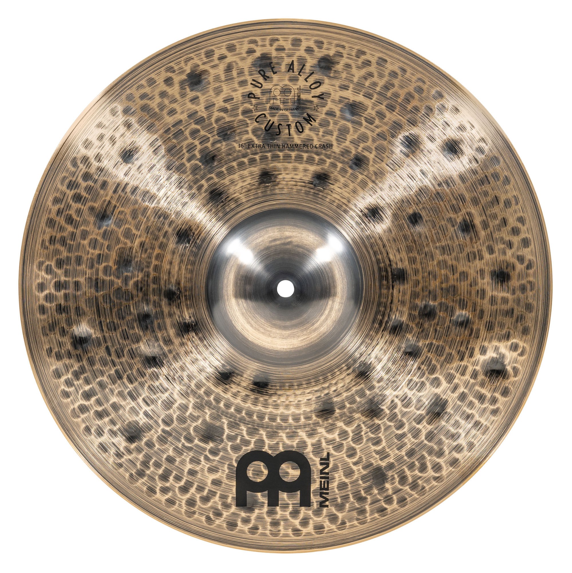 Meinl Pure Alloy 16" Custom Extra Thin Hammered Crash