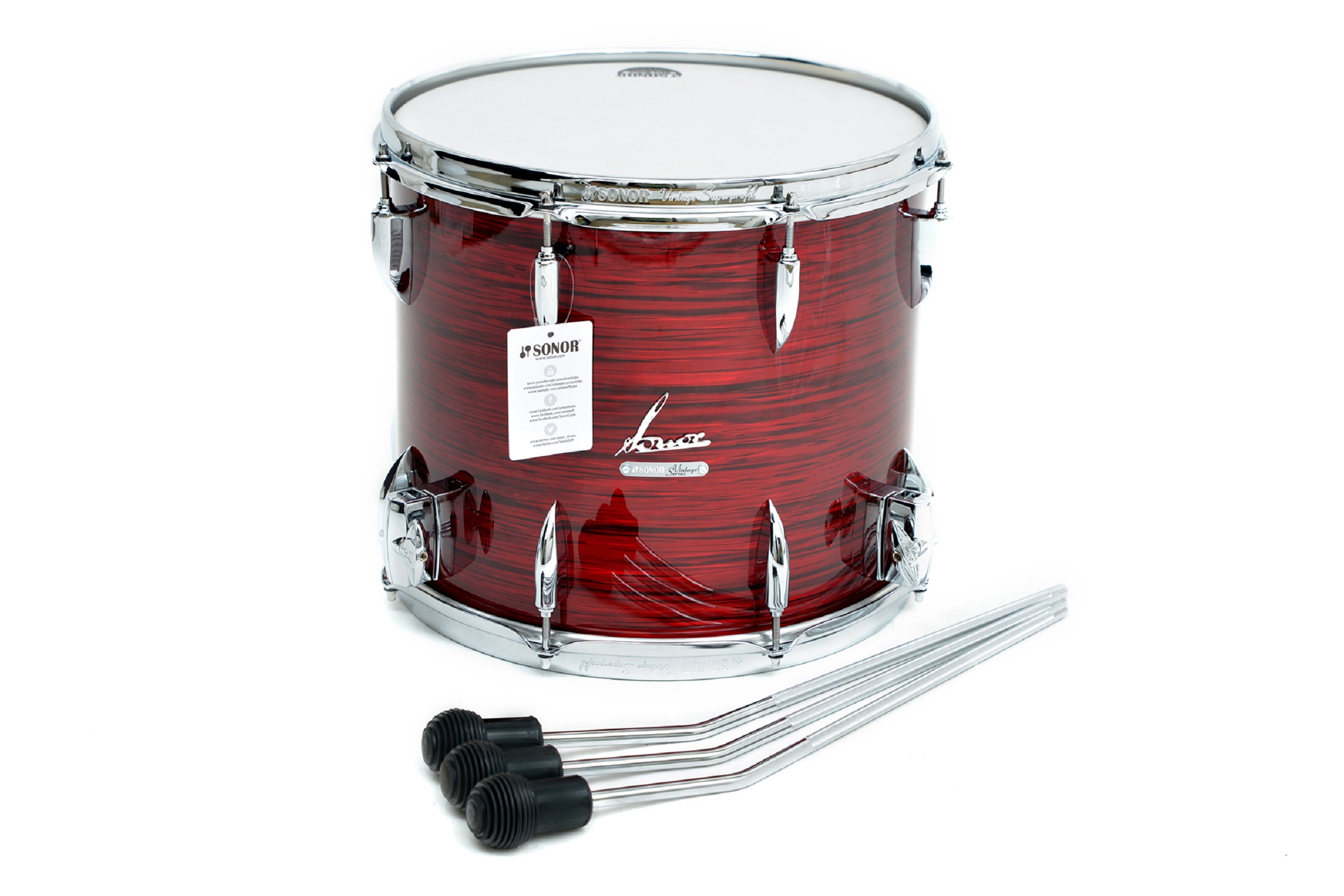 Sonor Vintage 14x12 FT Vintage Red Oyster