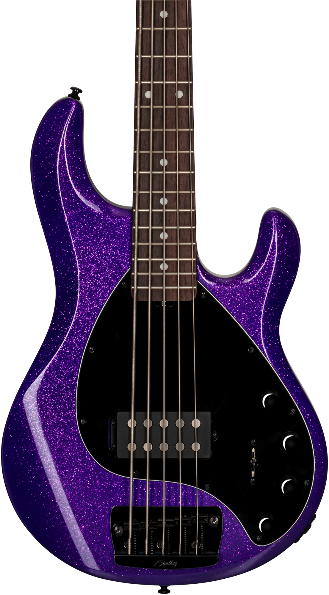 STERLING by Music Man StingRay RAY35 Purple Sparkle