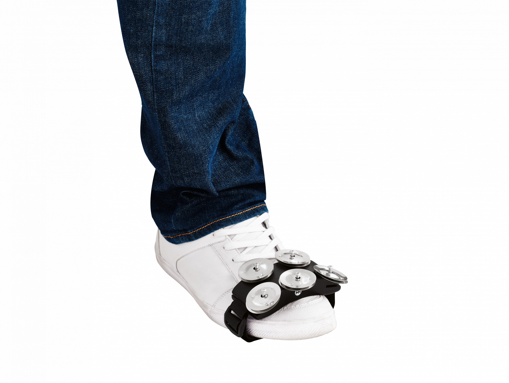 Meinl CFT5-BK Cajon Fuß Tamburin