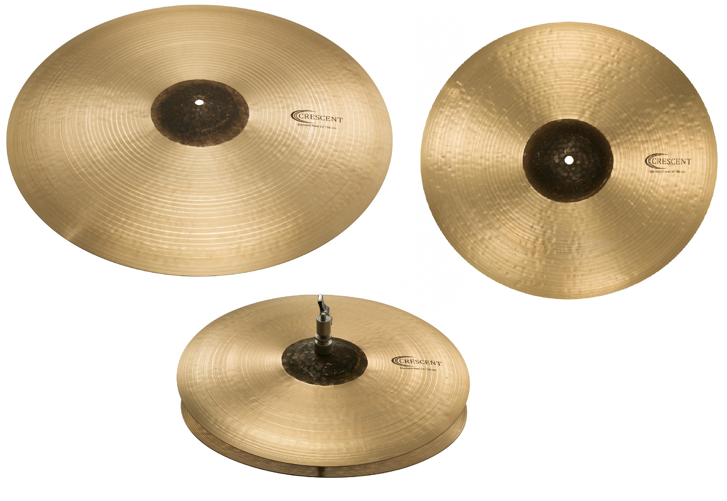 Sabian Crescent Element Set 22R/15H/18C