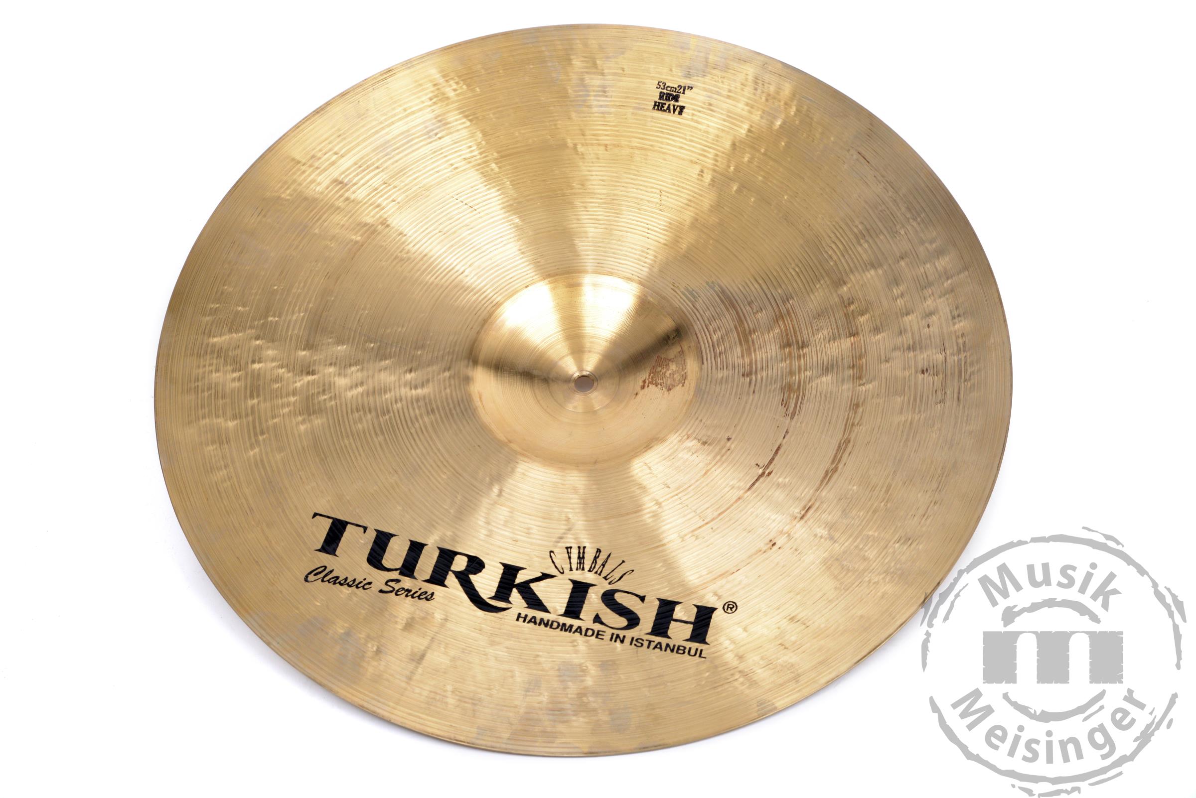 Turkish Cymbals Classic 21" Ride Heavy