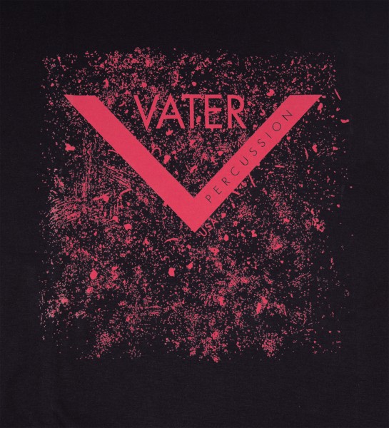 Vater Hoody "Splatter" M schwarz