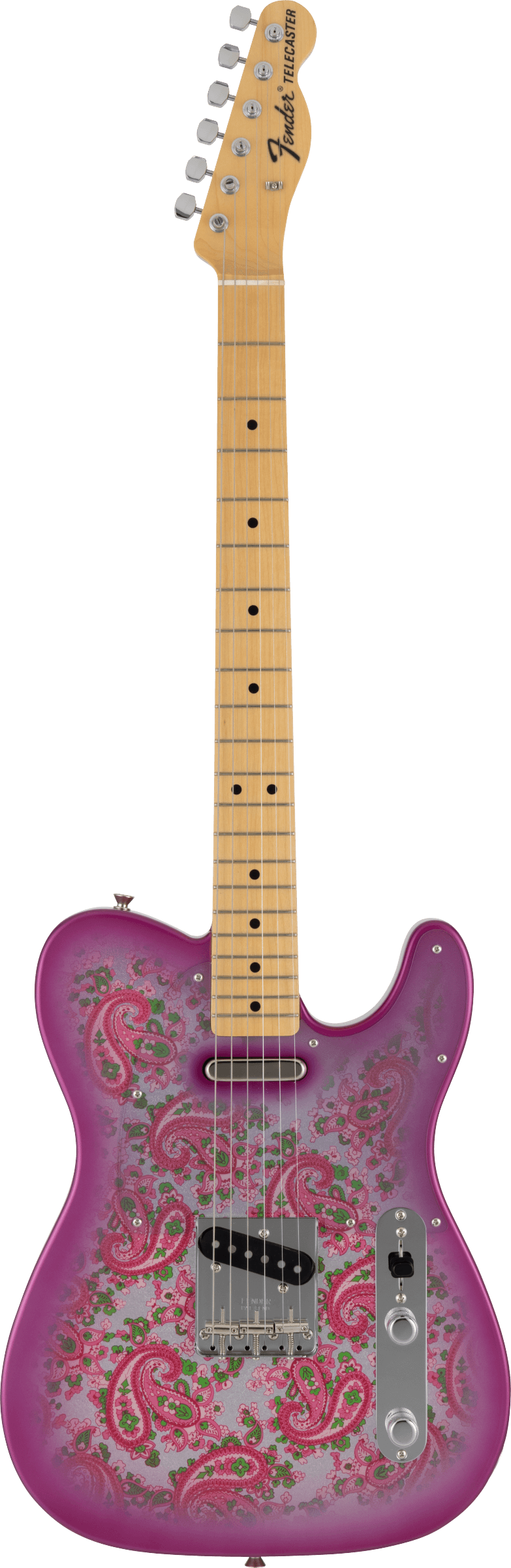 FENDER LTD TELE MN PINK PAISLEY JP-25 FENDER LTD TELE MN PINK PAISLEY JP-25