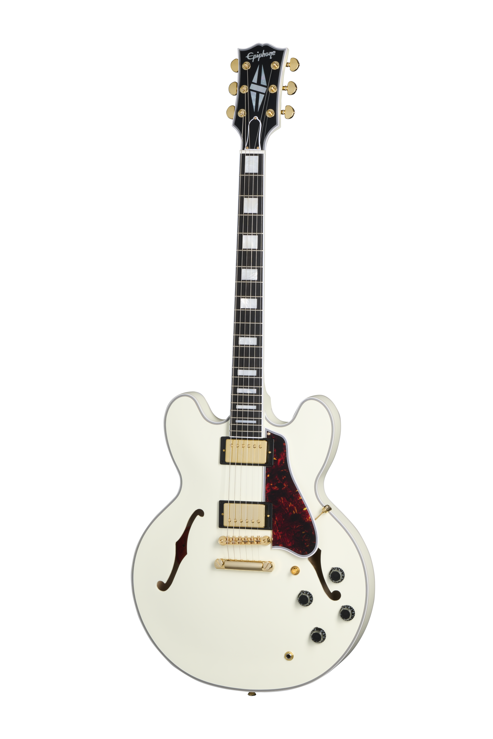 EPIPHONE 1959 ES-355 Classic White VOS (Incl. Hard Case)