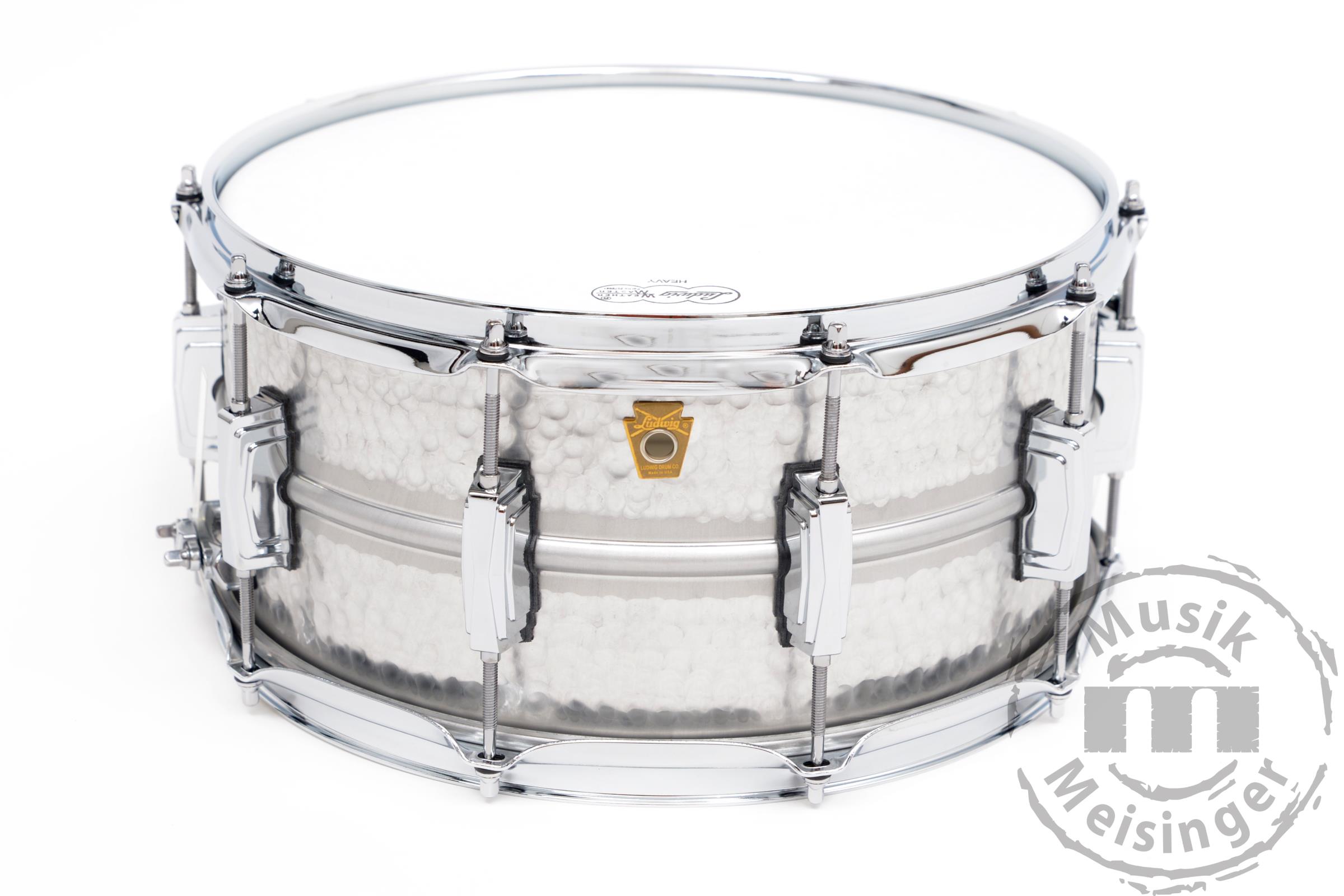 Ludwig LA405K Acrophonic hammered 14x6,5 Snare