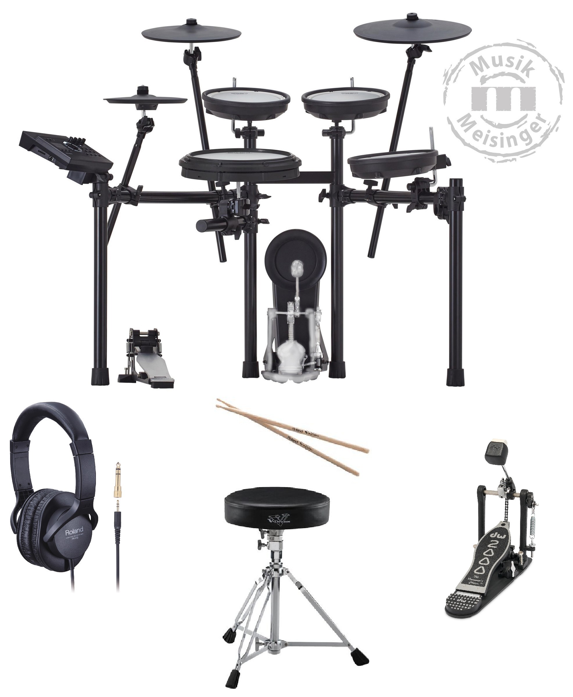 Roland TD-17KV2 E-Drum Set Bundle