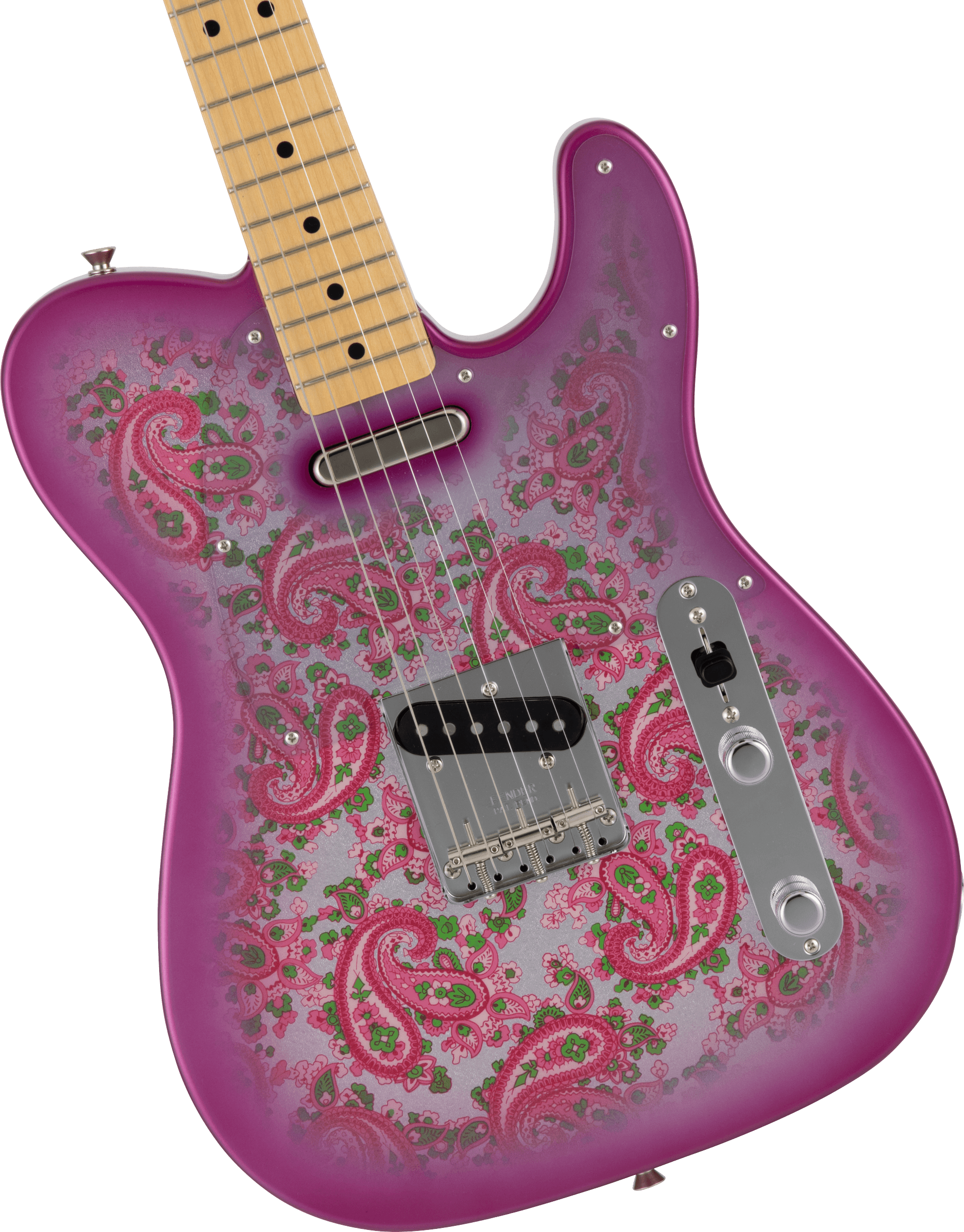 FENDER LTD TELE MN PINK PAISLEY JP-25 FENDER LTD TELE MN PINK PAISLEY JP-25