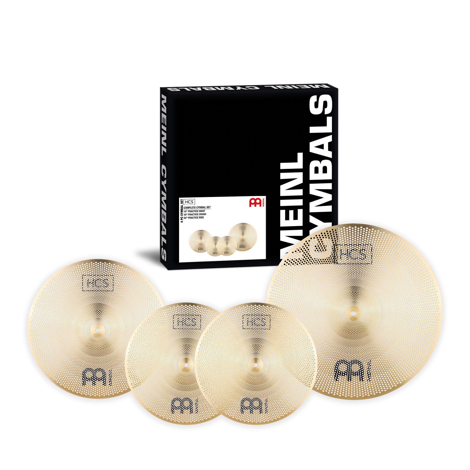 Meinl Practice HCS Cymbal Set 20R/16C/14H