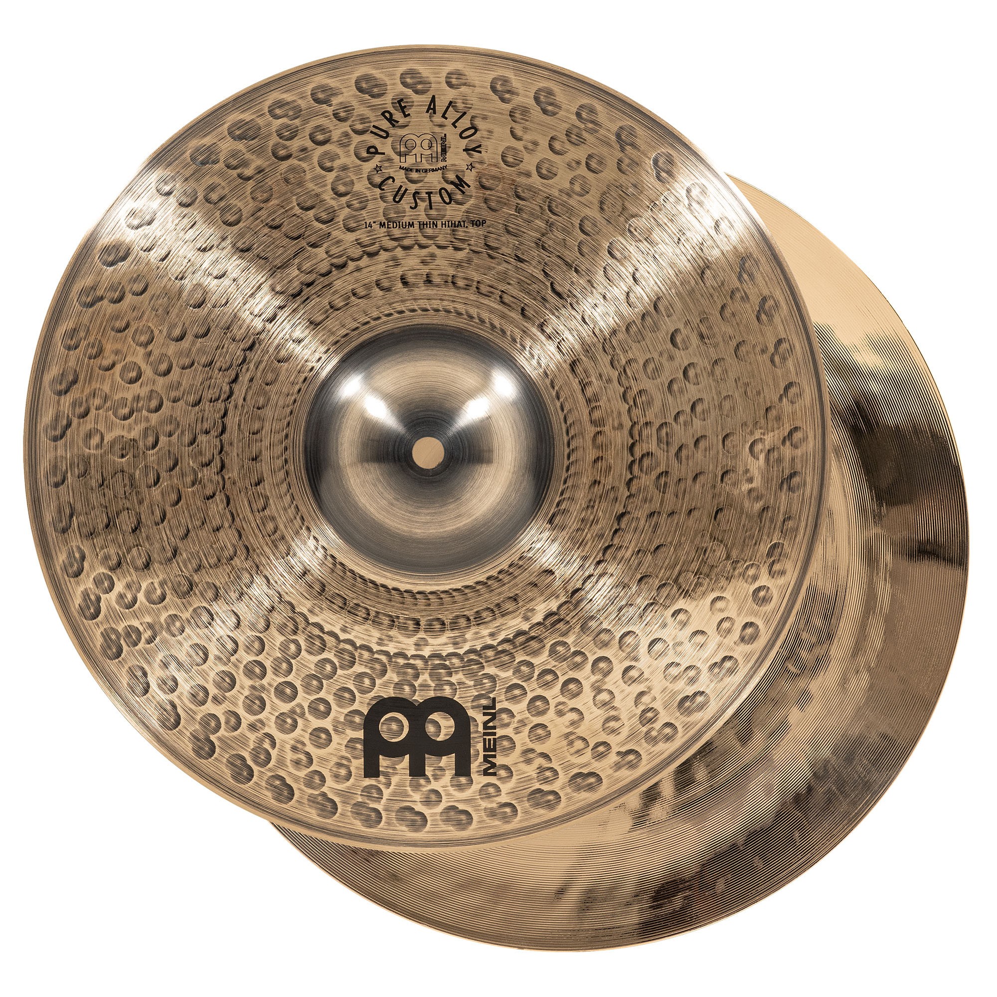 Meinl Pure Alloy 14" Custom Medium Thin Hihat