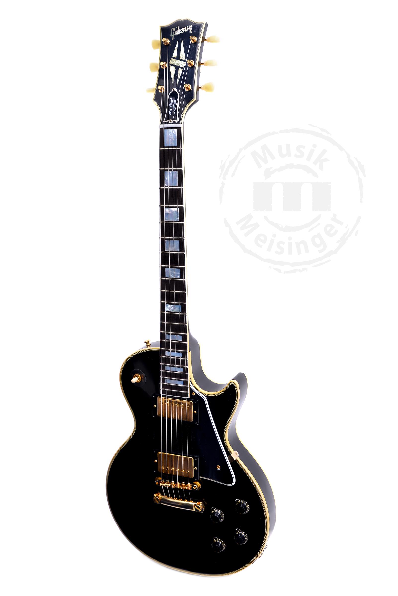 GIBSON 57 Les Paul Custom Ebony Murphy Lab Light Aged GH