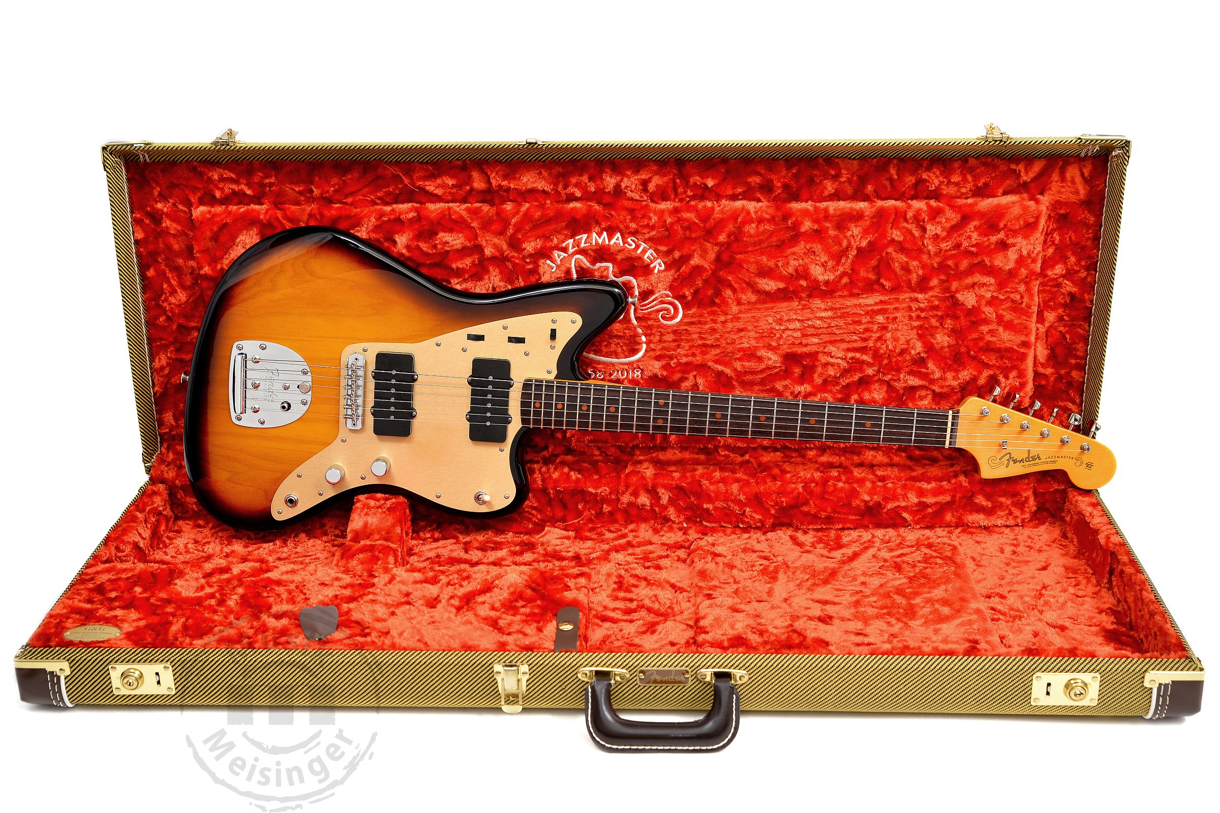 FENDER 60TH ANNY 58 JAZZMASTER RW 2TS #GEBRAUCHT