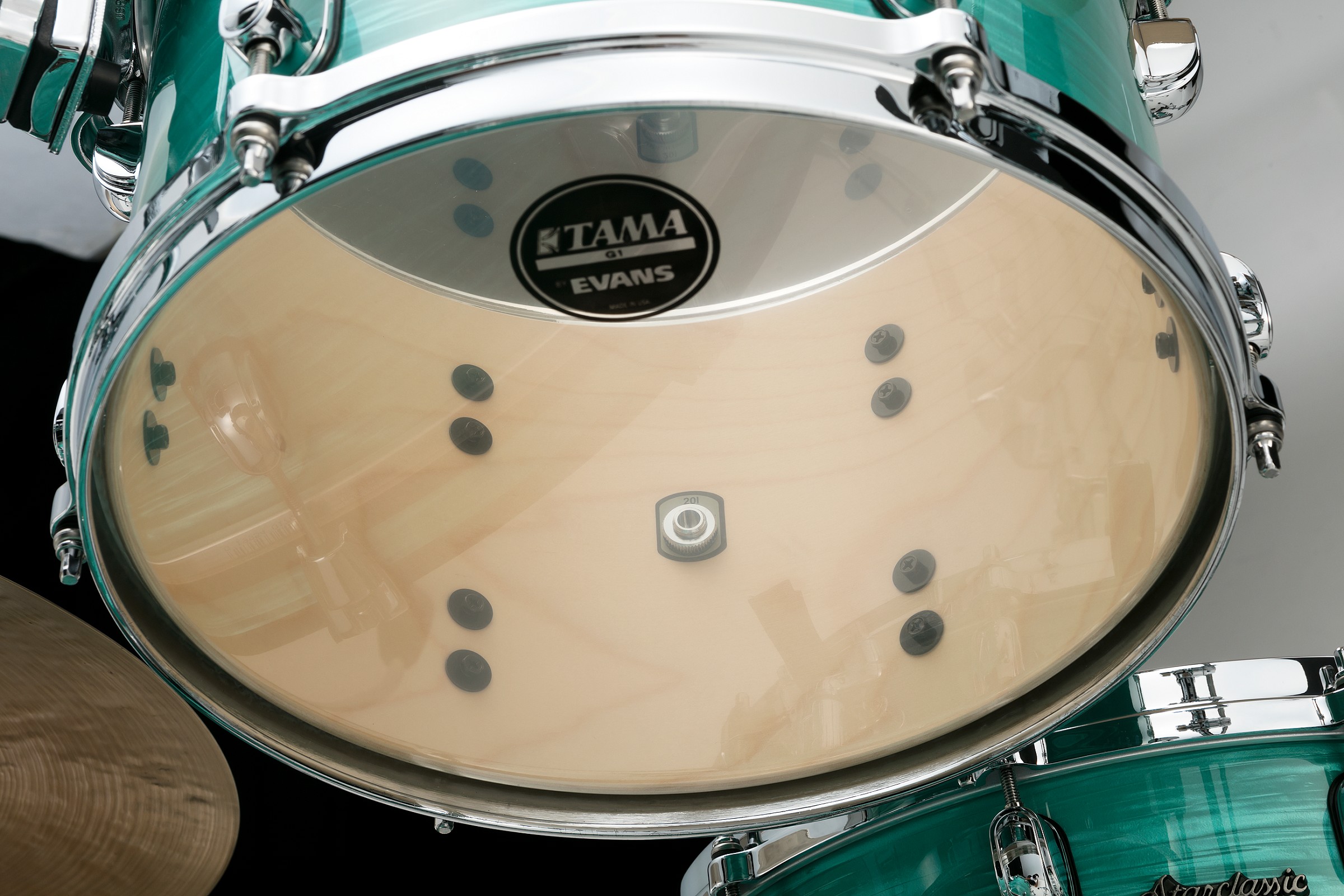 Tama Starclassic Maple 22/12/16 Surf Green Silk