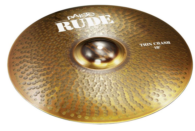Paiste Rude 18" Thin Crash