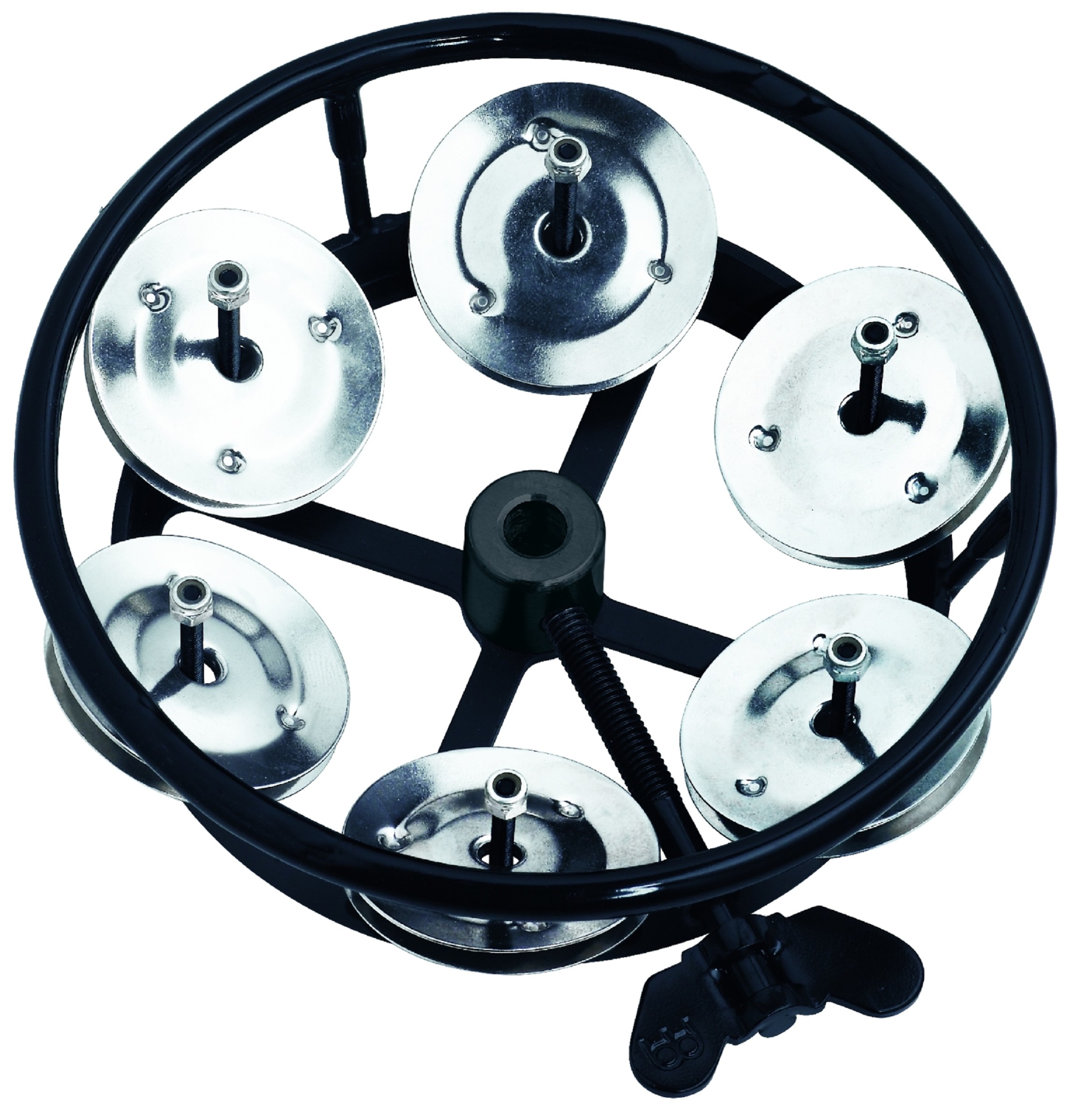 Meinl THH1BK HiHat Tambourine Black Stahlsche