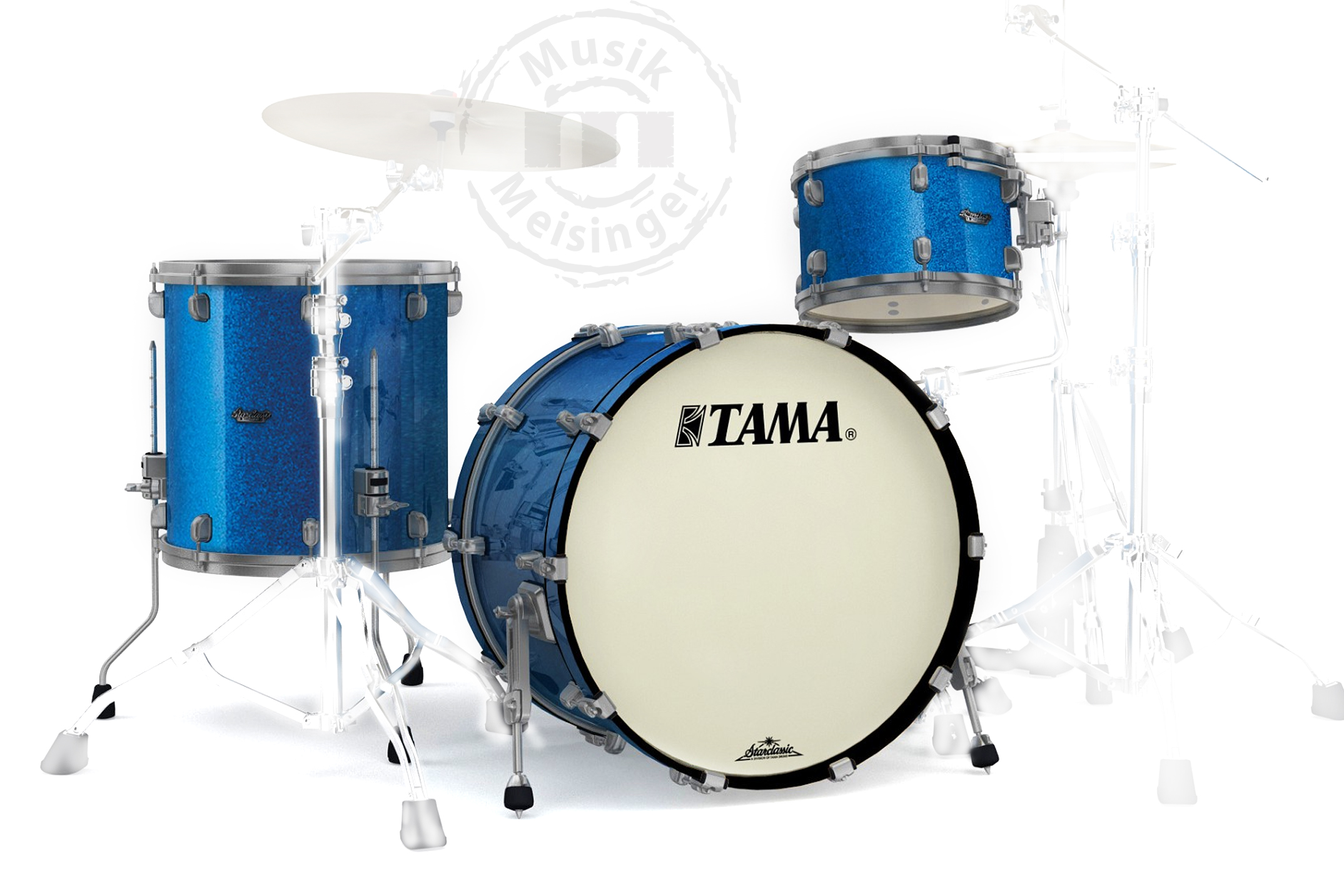 Tama Starclassic Maple 22/12/16 Vintage Blue Sparkle